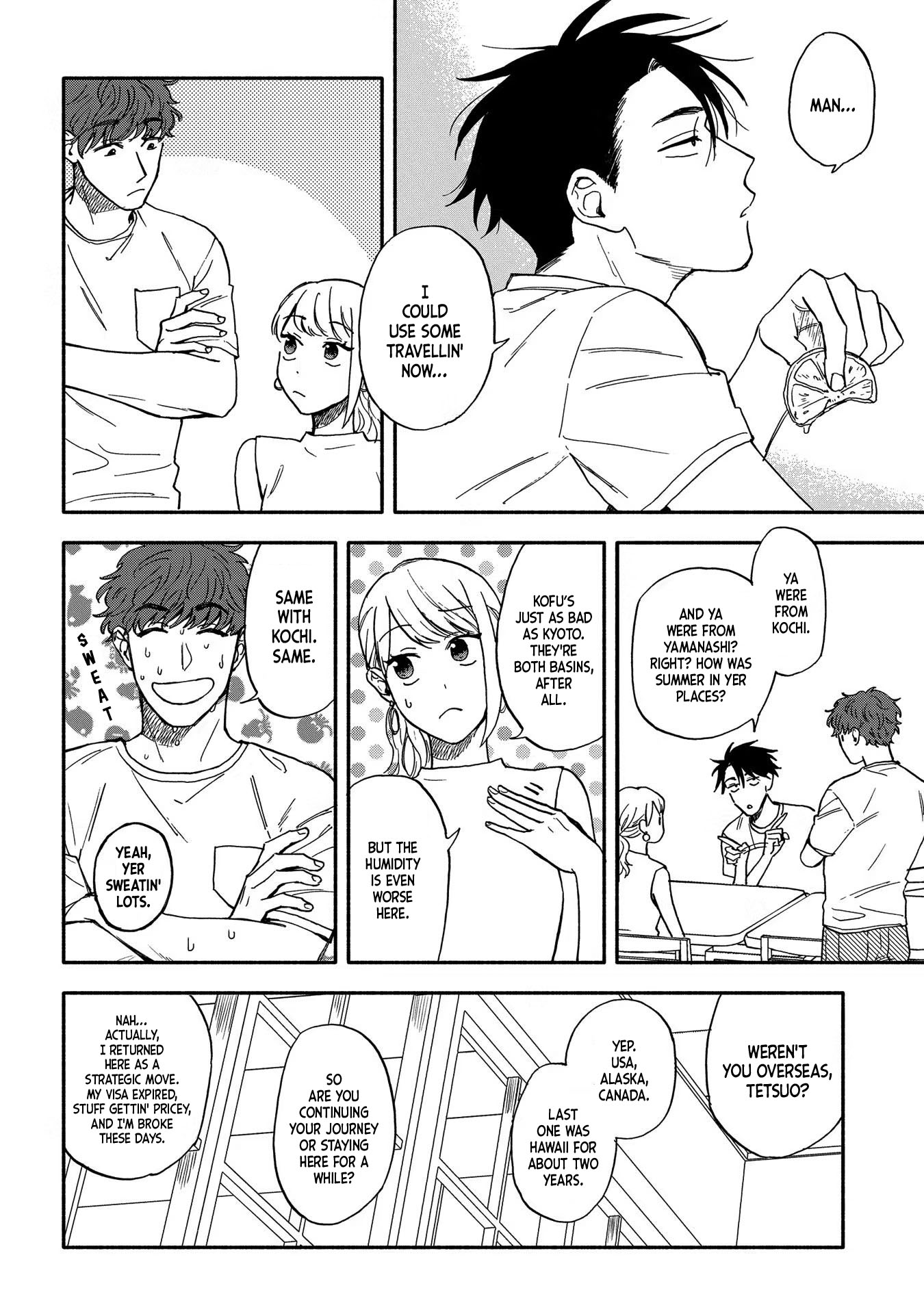 Let’s Get Drunk with Amber Dreams ~Amber Days and Golden Nights~ Chapter 4 page 8 - Chapter 4: Kamogawa is Fleeting Blues