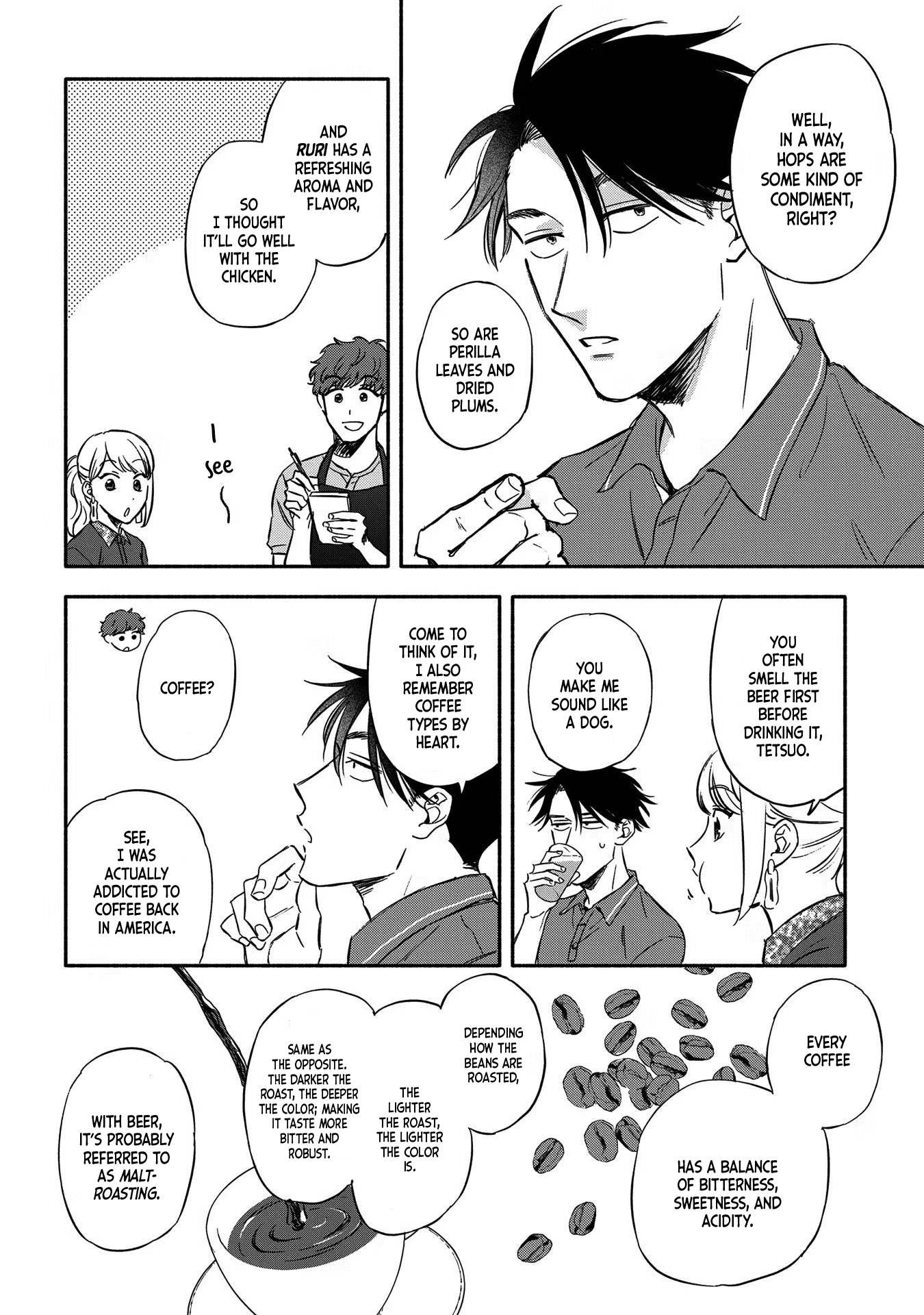 Let’s Get Drunk with Amber Dreams ~Amber Days and Golden Nights~ Chapter 6 page 12 - Chapter 6: Shape of Beer