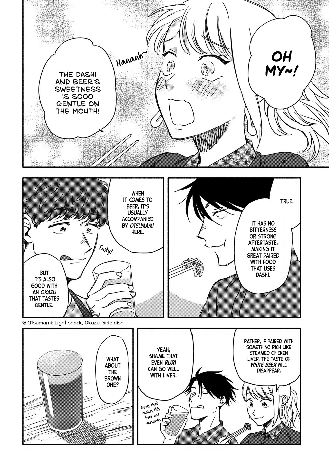 Let’s Get Drunk with Amber Dreams ~Amber Days and Golden Nights~ Chapter 6 page 16 - Chapter 6: Shape of Beer