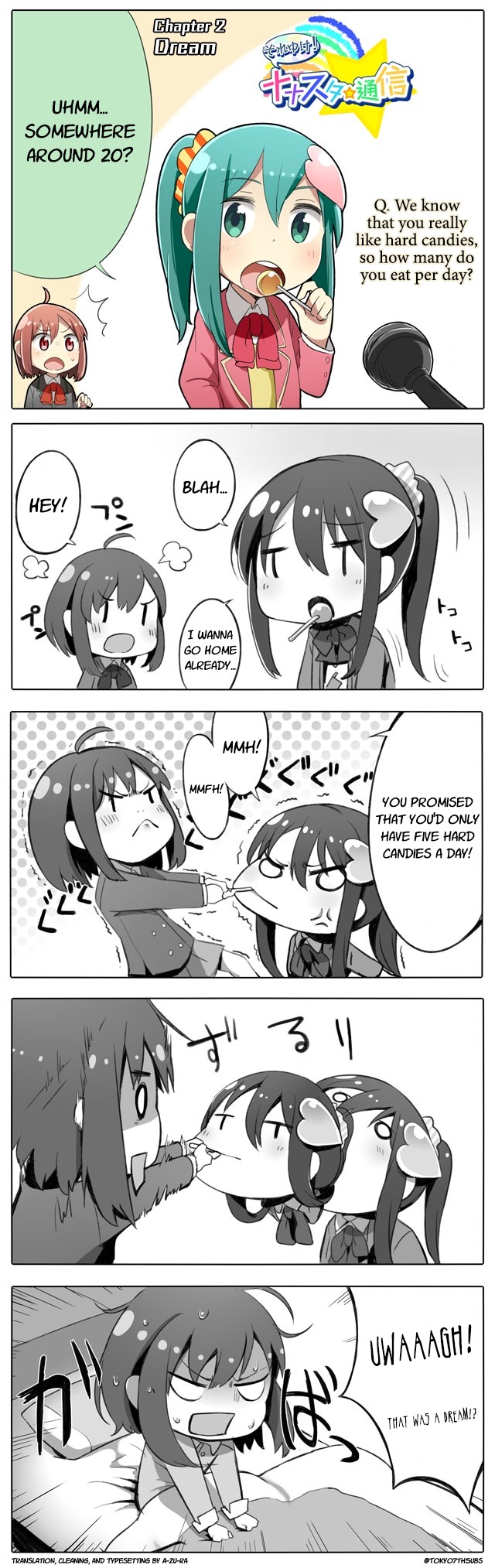 Let's Go! Nanastar Coms Chapter 2 page 1 - Chapter 2: Dream