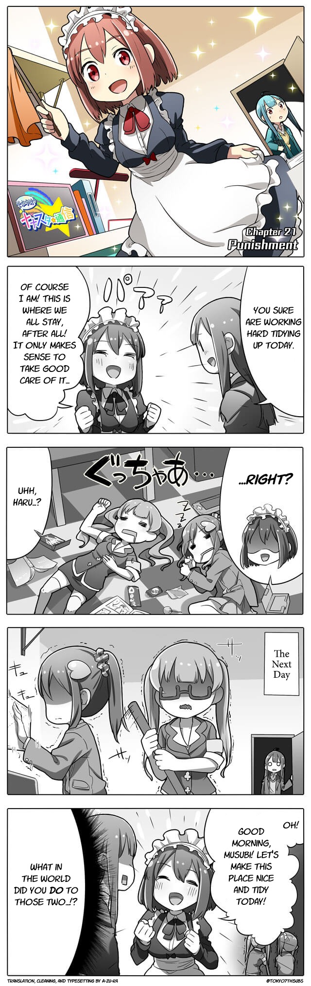 Let's Go! Nanastar Coms Chapter 21 page 1 - Chapter 21: Punishment