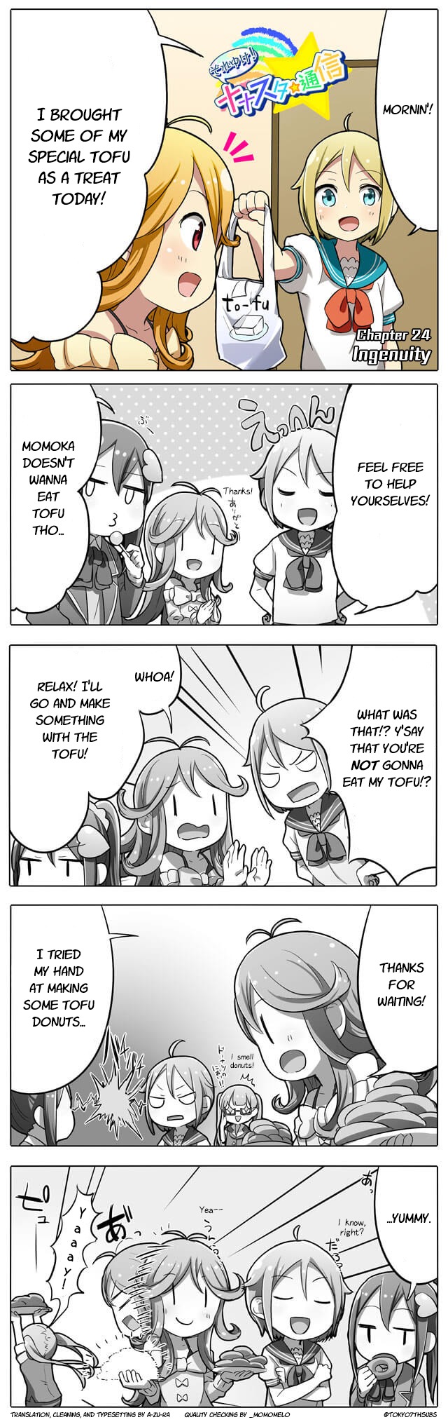 Let's Go! Nanastar Coms Chapter 24 page 1 - Chapter 24: Ingenuity