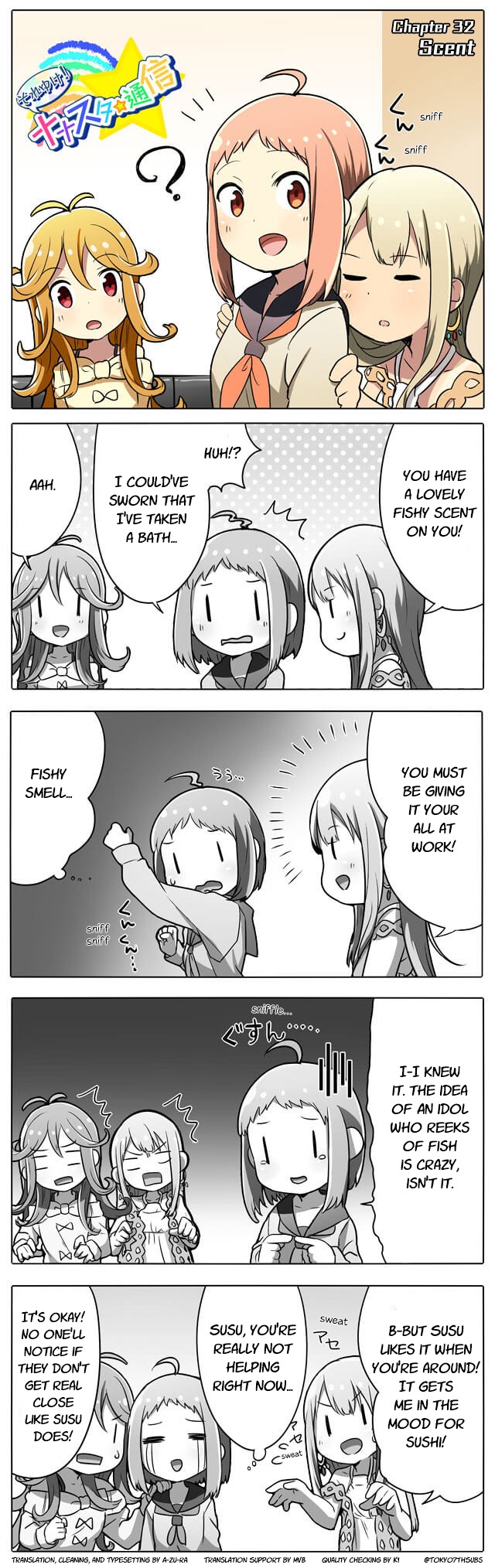 Let's Go! Nanastar Coms Chapter 32 page 1 - Chapter 32: Scent