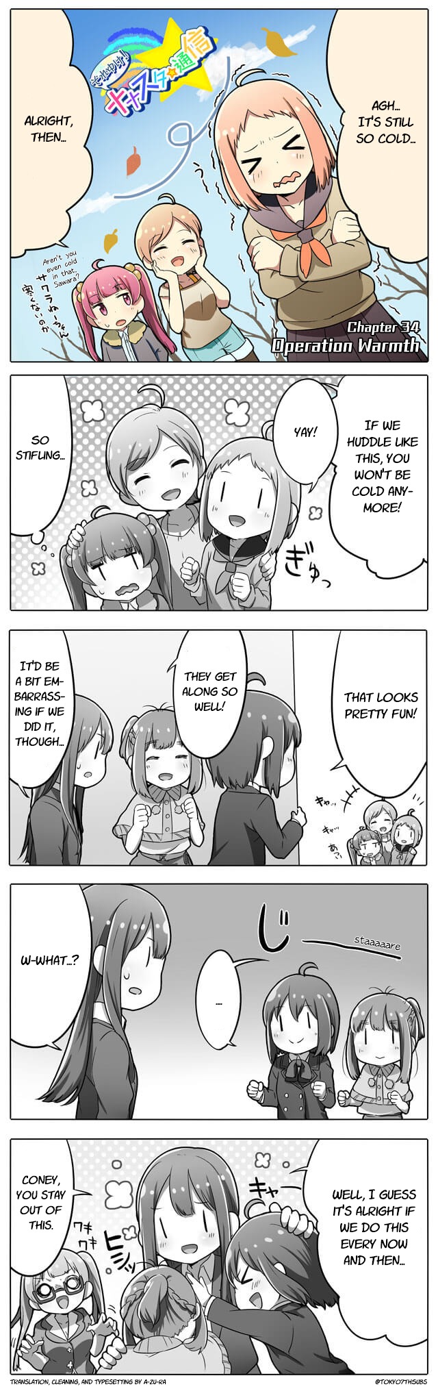Let's Go! Nanastar Coms Chapter 34 page 1 - Chapter 34: Operation Warmth