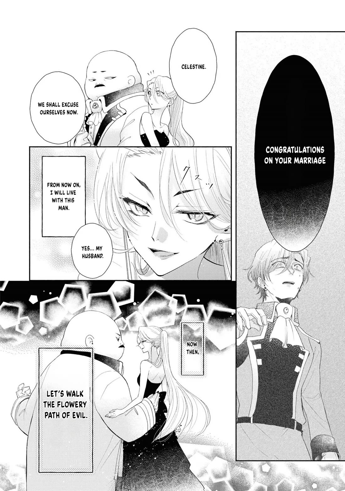 Let's Go on the Evil Runway Chapter 1.1 page 34 - Vol.1 Chapter 1: Let's walk The Flowery Path of Evil