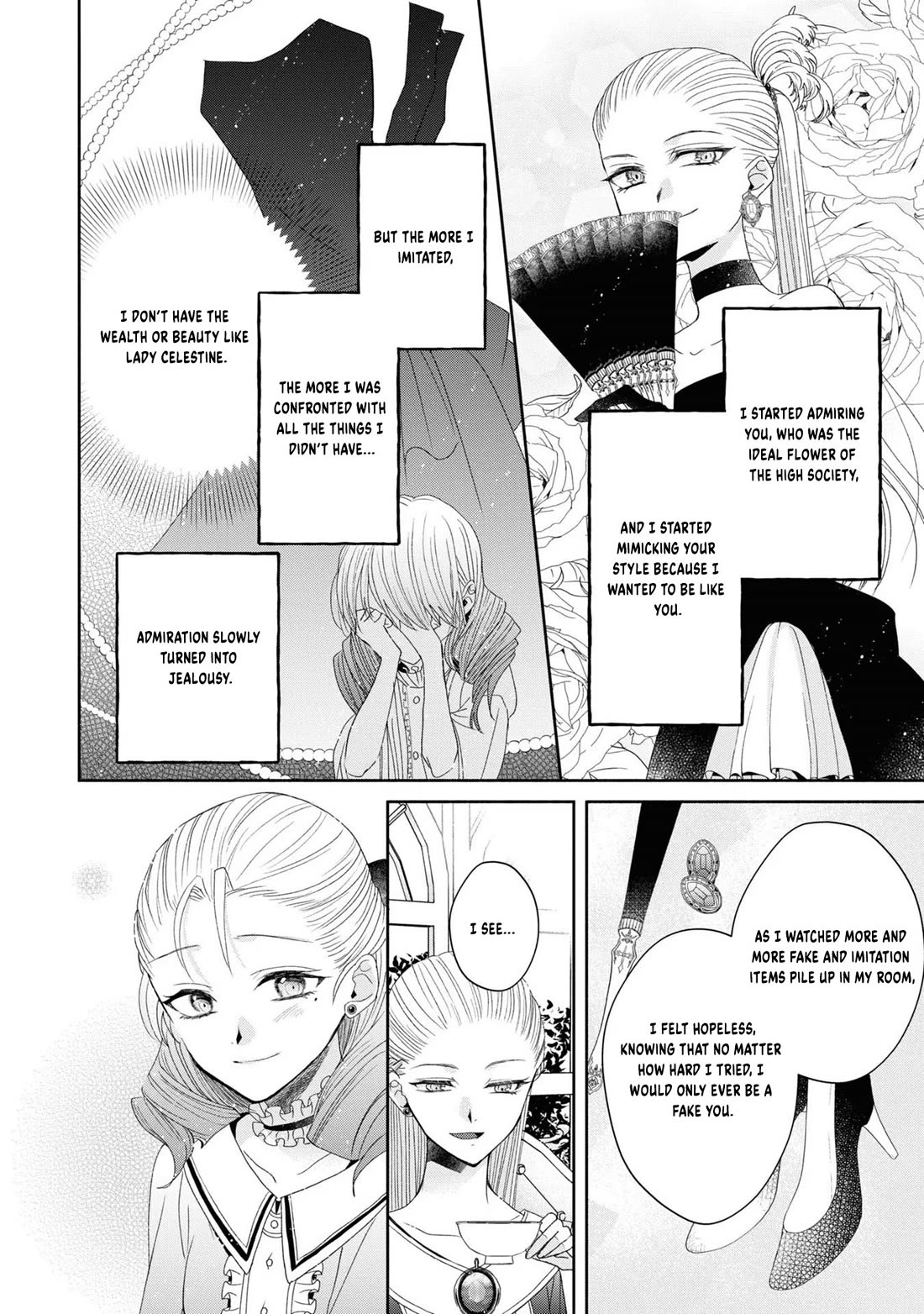 Let's Go on the Evil Runway Chapter 1.3 page 32 - Vol.1 Chapter 3: Let's proceed with The Flowery Path of Lilies
