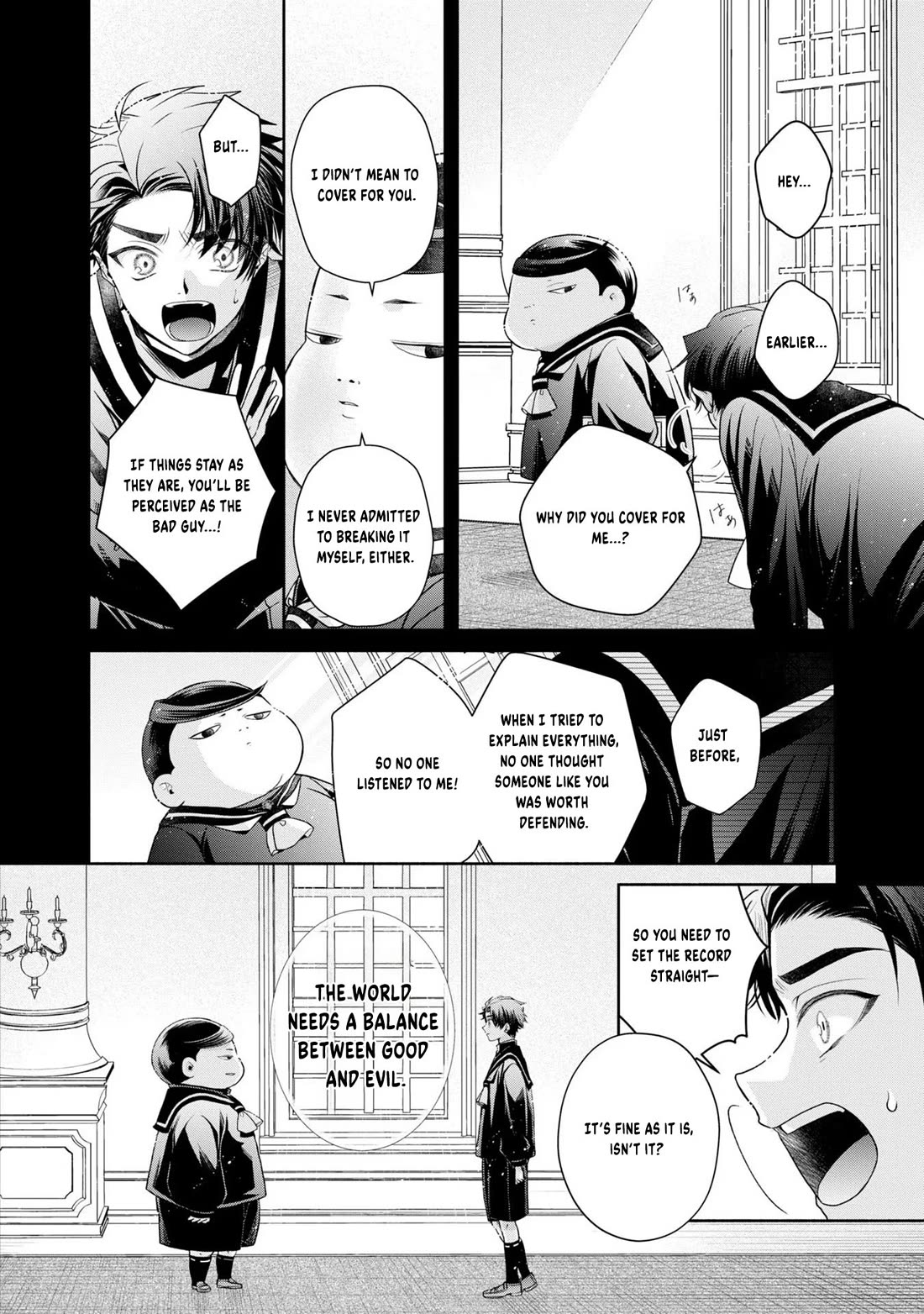 Let's Go on the Evil Runway Chapter 2.7 page 38 - Vol.2 Chapter 7: Let's watch over The Flowery Path of Evil