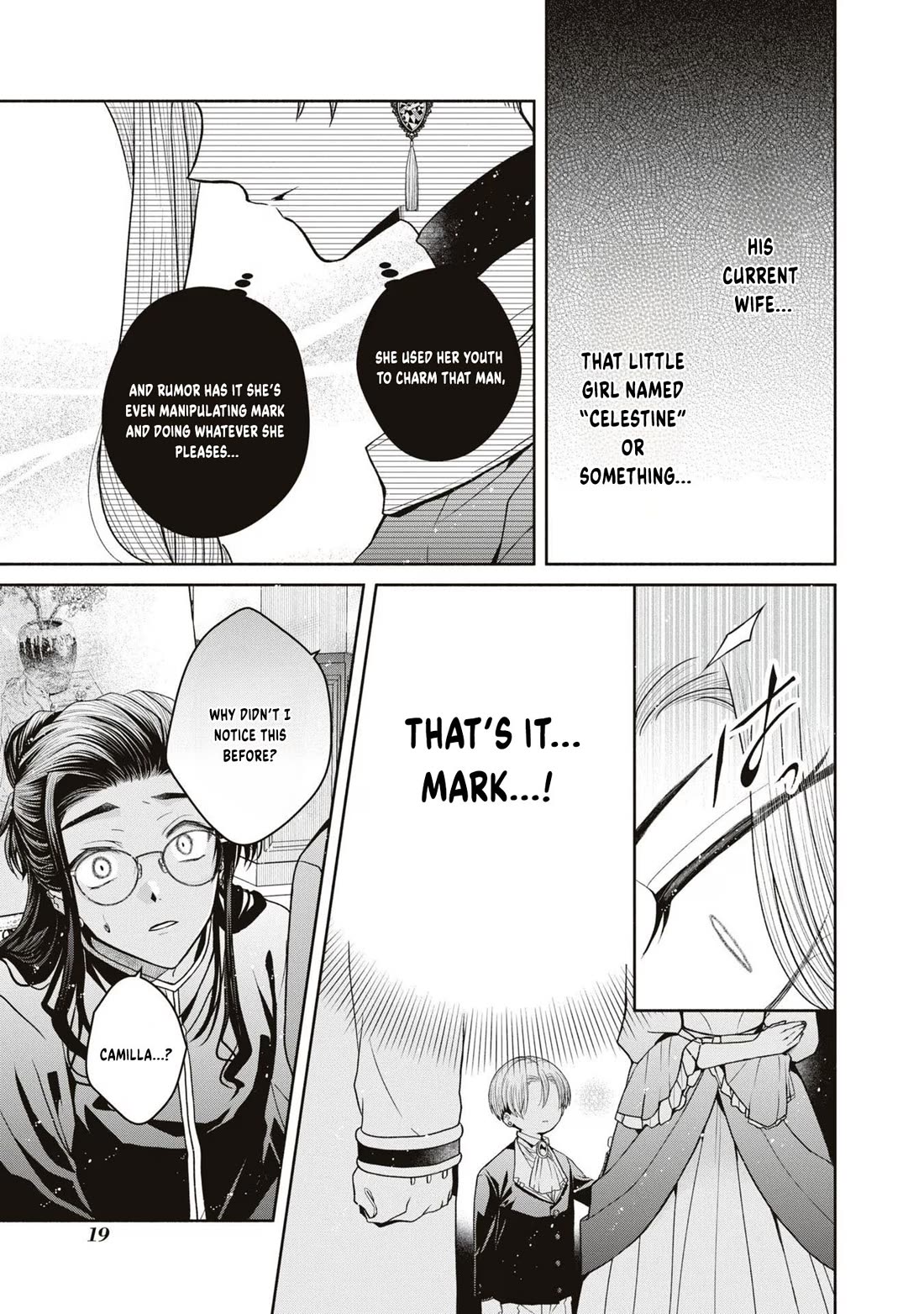 Let's Go on the Evil Runway Chapter 3.9 page 19 - Vol.3 Chapter 9: Let's sketch The Flowery Path of Evil