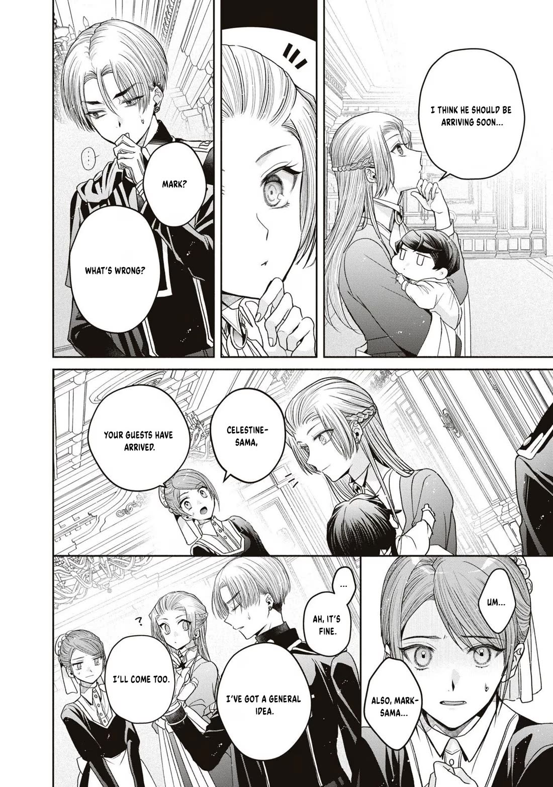 Let's Go on the Evil Runway Chapter 3.9 page 22 - Vol.3 Chapter 9: Let's sketch The Flowery Path of Evil