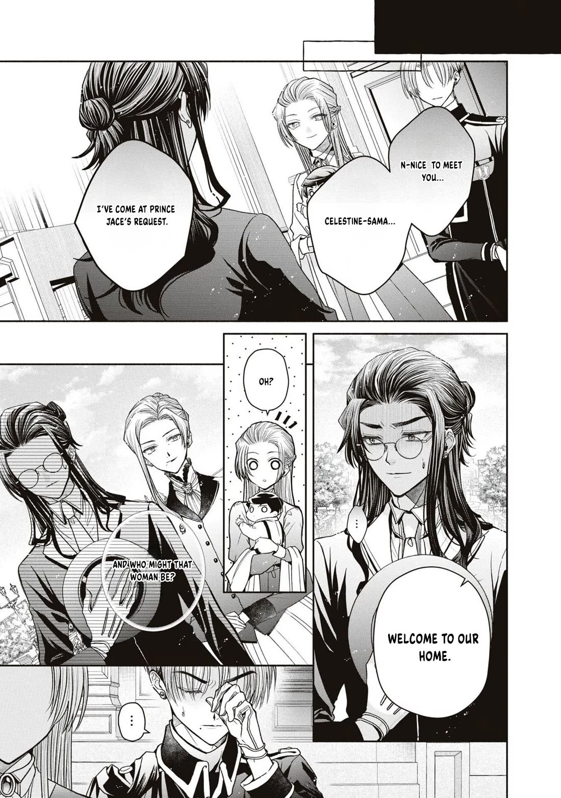 Let's Go on the Evil Runway Chapter 3.9 page 23 - Vol.3 Chapter 9: Let's sketch The Flowery Path of Evil