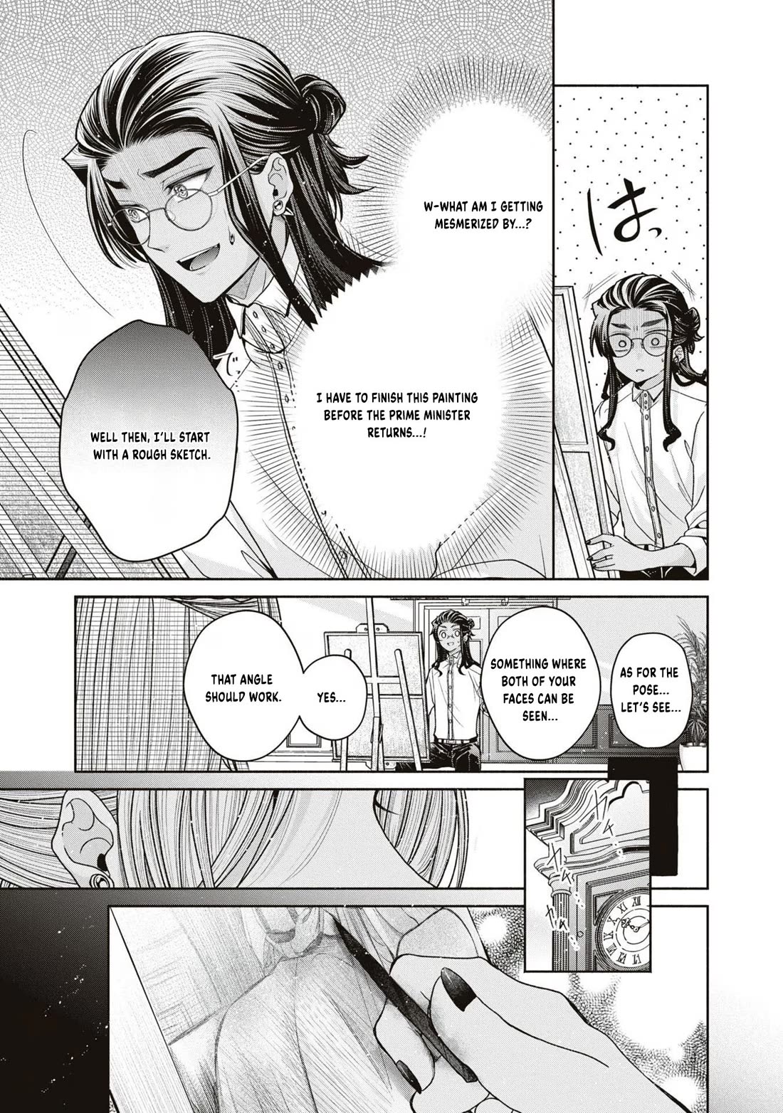 Let's Go on the Evil Runway Chapter 3.9 page 27 - Vol.3 Chapter 9: Let's sketch The Flowery Path of Evil