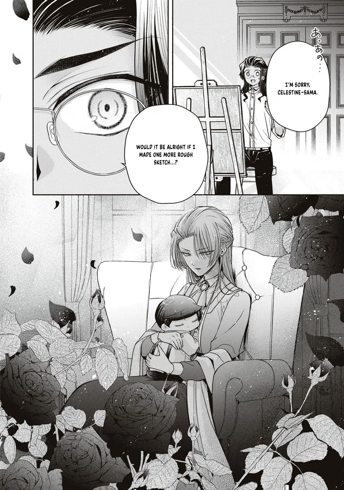 Let's Go on the Evil Runway Chapter 3.9 page 30 - Vol.3 Chapter 9: Let's sketch The Flowery Path of Evil