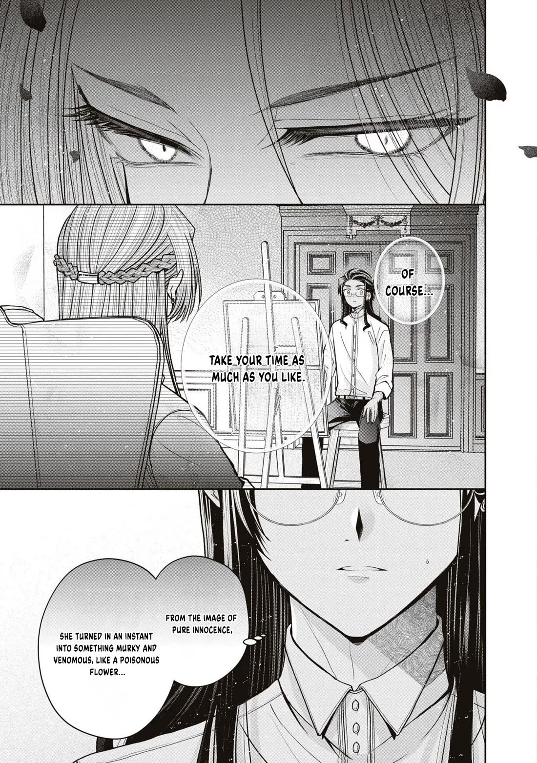 Let's Go on the Evil Runway Chapter 3.9 page 31 - Vol.3 Chapter 9: Let's sketch The Flowery Path of Evil