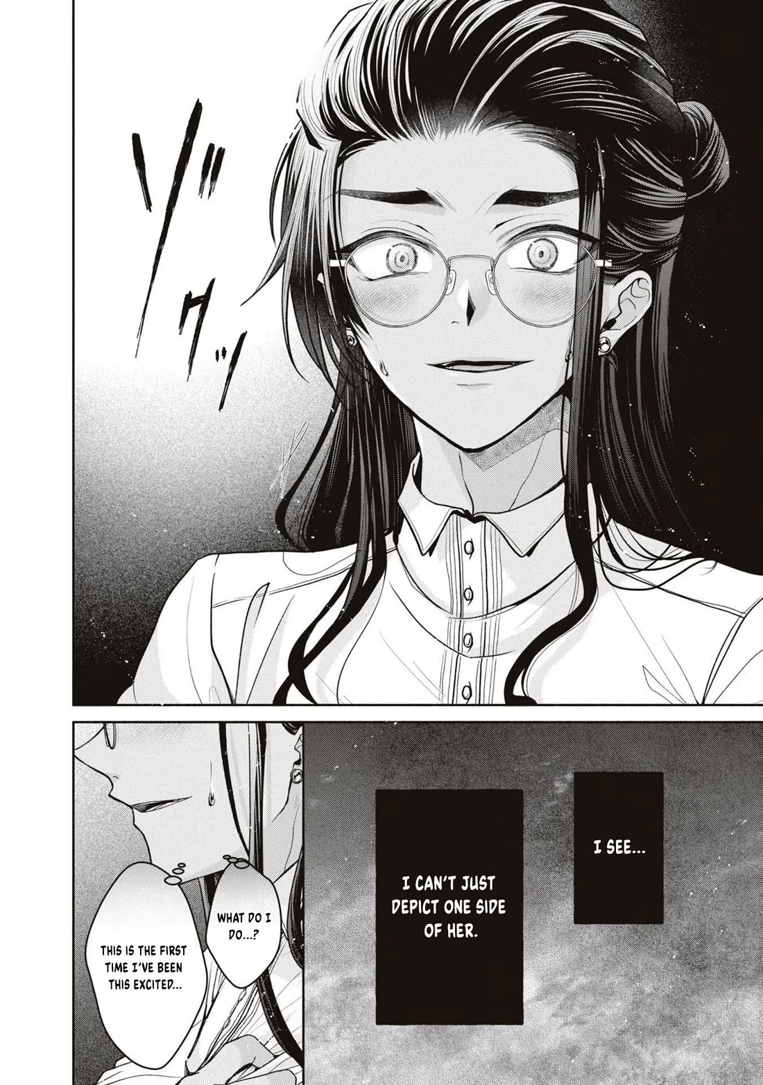 Let's Go on the Evil Runway Chapter 3.9 page 32 - Vol.3 Chapter 9: Let's sketch The Flowery Path of Evil