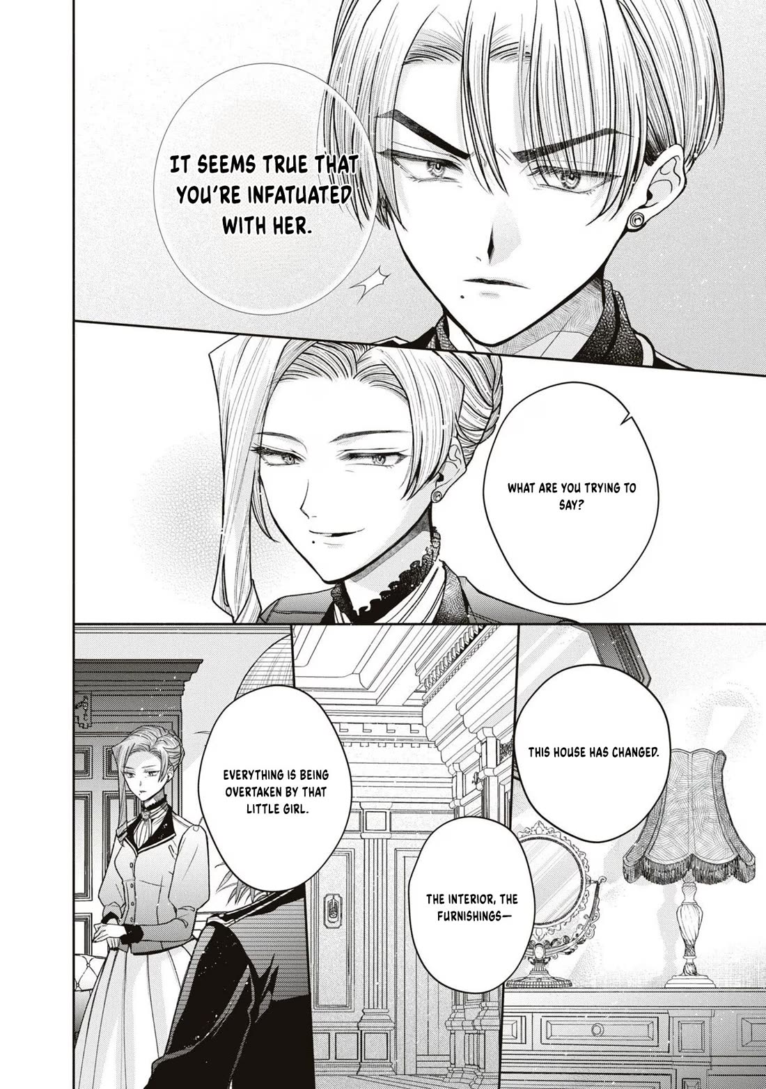 Let's Go on the Evil Runway Chapter 3.9 page 36 - Vol.3 Chapter 9: Let's sketch The Flowery Path of Evil
