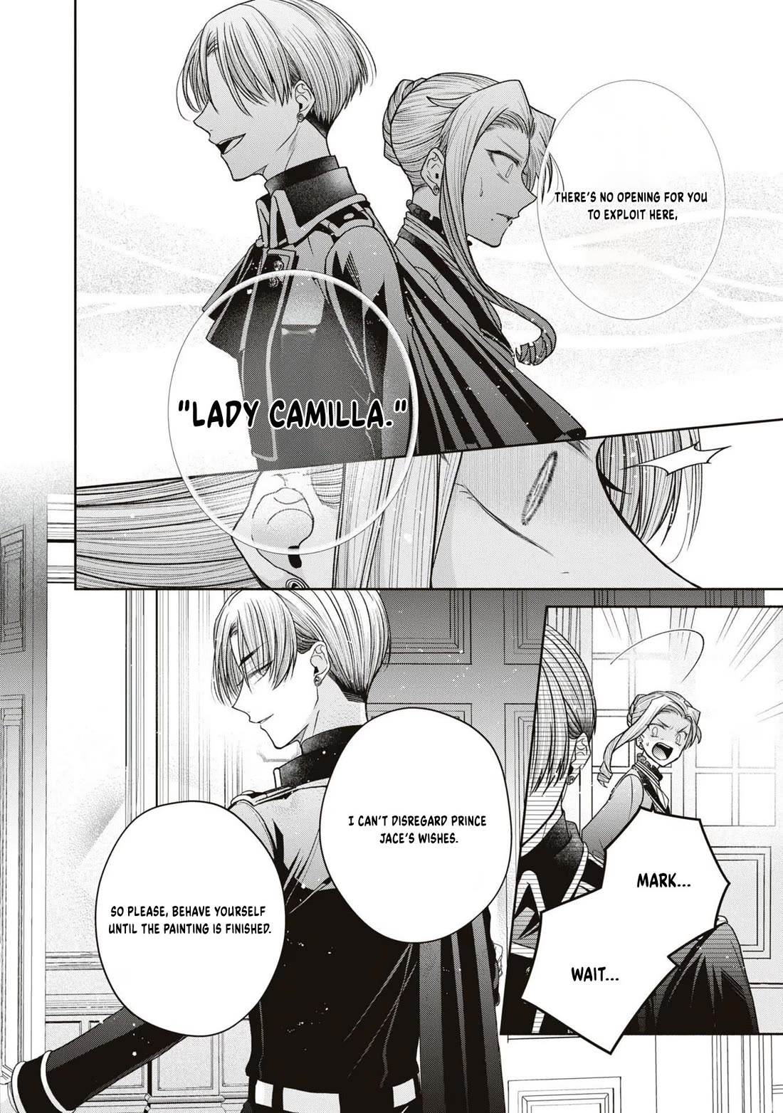 Let's Go on the Evil Runway Chapter 3.9 page 42 - Vol.3 Chapter 9: Let's sketch The Flowery Path of Evil