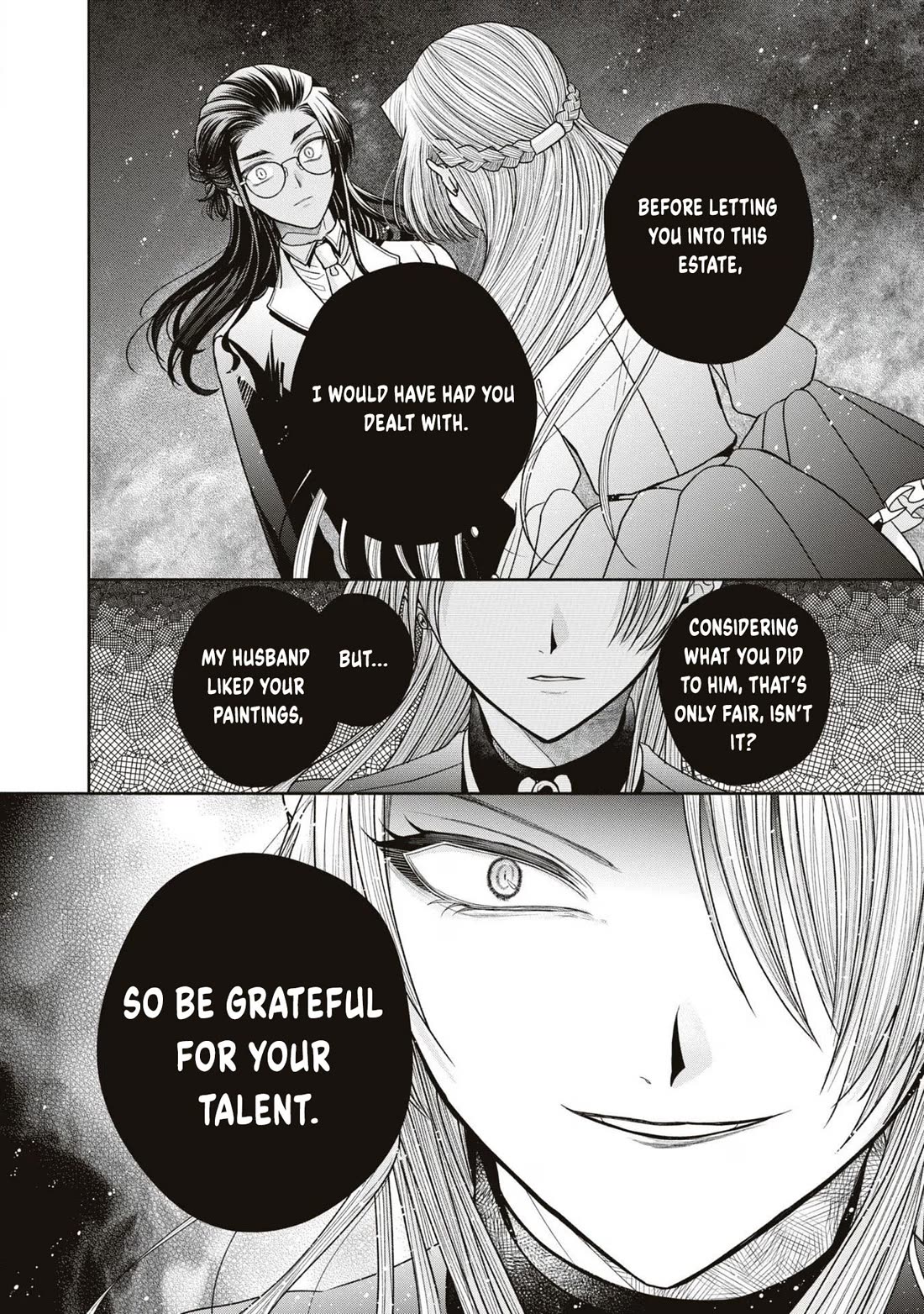 Let's Go on the Evil Runway Chapter 3.9 page 52 - Vol.3 Chapter 9: Let's sketch The Flowery Path of Evil