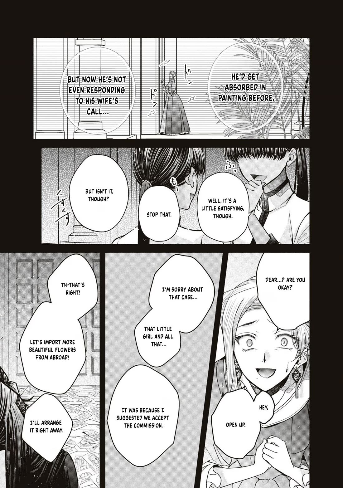 Let's Go on the Evil Runway Chapter 3.9 page 55 - Vol.3 Chapter 9: Let's sketch The Flowery Path of Evil