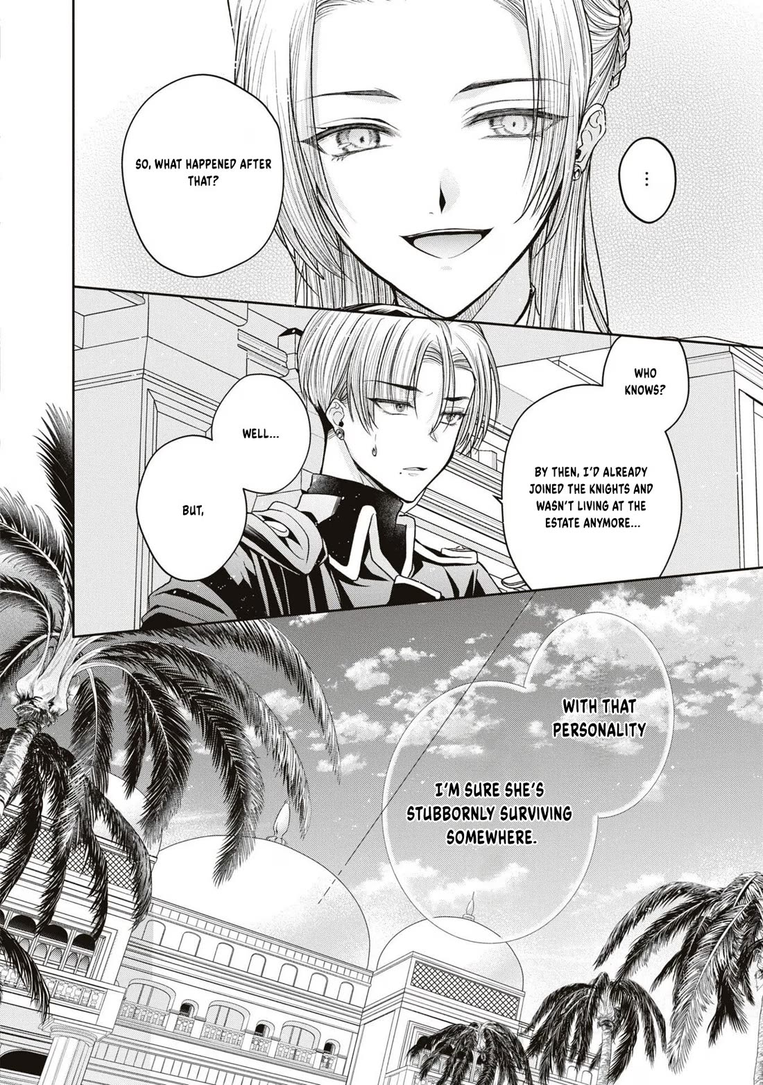 Let's Go on the Evil Runway Chapter 3.9 page 8 - Vol.3 Chapter 9: Let's sketch The Flowery Path of Evil