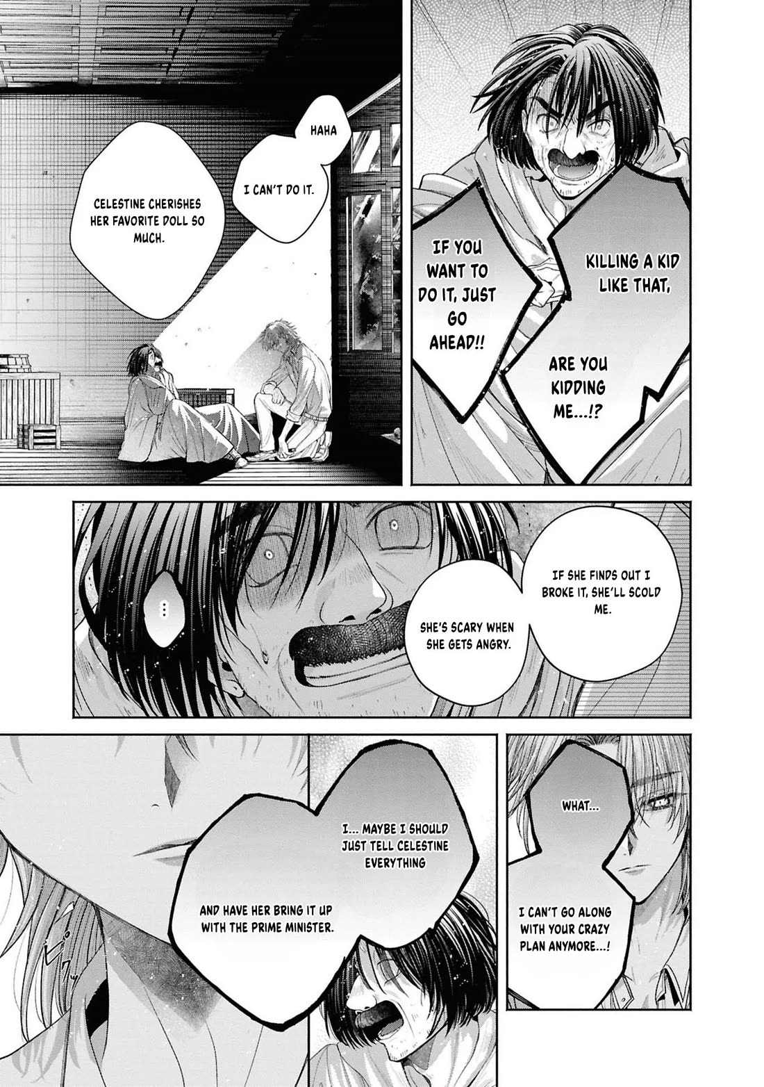Let's Go on the Evil Runway Chapter 5.12-13 page 14 - Vol.5 Chapter 12.13: Let's forget The Flowery Path of Evil (Part 14)