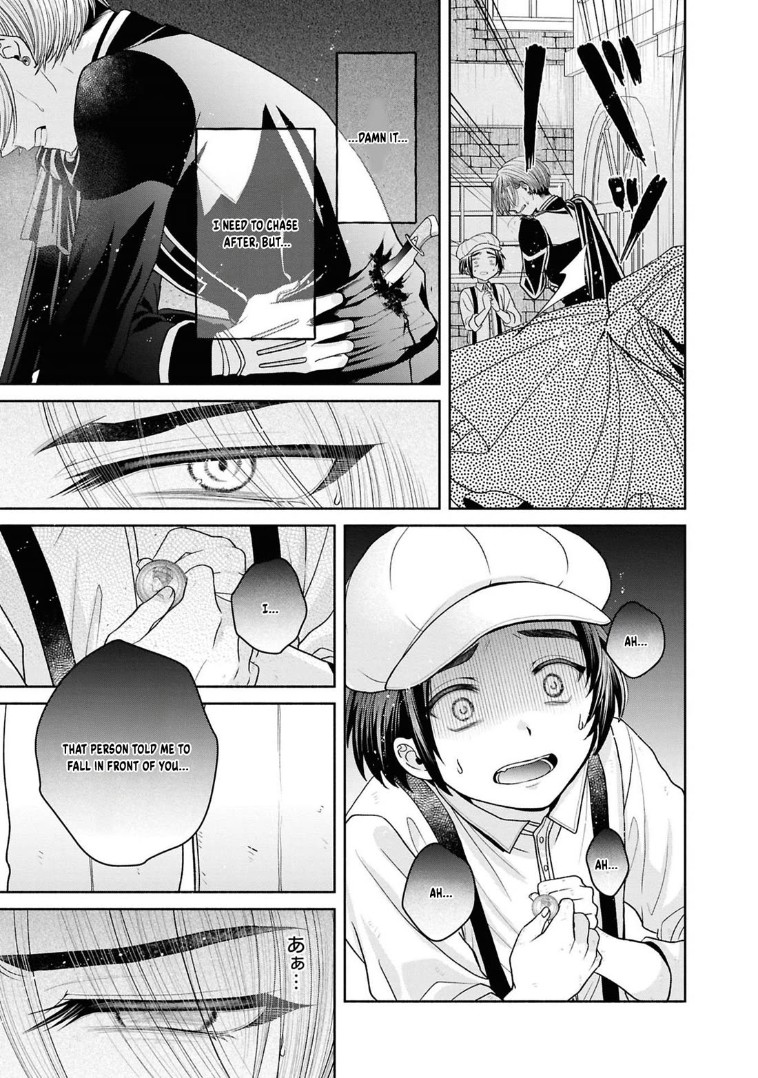 Let's Go on the Evil Runway Chapter 5.12-8 page 38 - Vol.5 Chapter 12.8: Let's forget The Flowery Path of Evil (Part 9)
