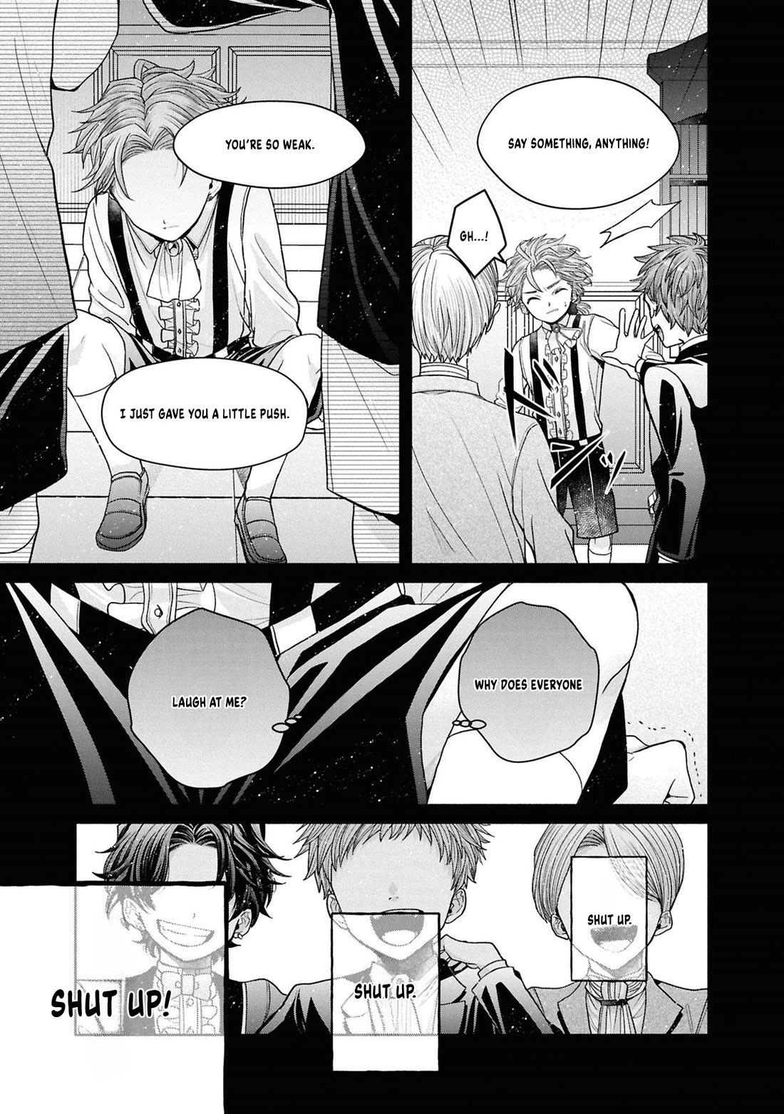 Let's Go on the Evil Runway Chapter 5.12-8 page 4 - Vol.5 Chapter 12.8: Let's forget The Flowery Path of Evil (Part 9)
