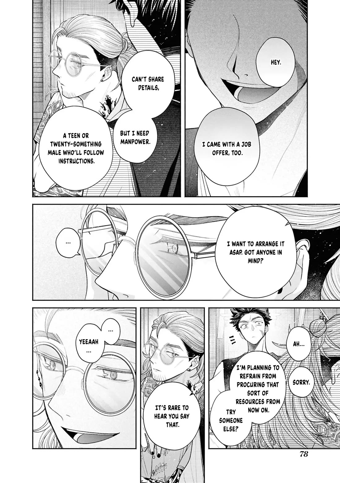 Let's Go on the Evil Runway Chapter 6.13 page 77 - Vol.6 Chapter 13: Let's pick The Flowery Path of Evil