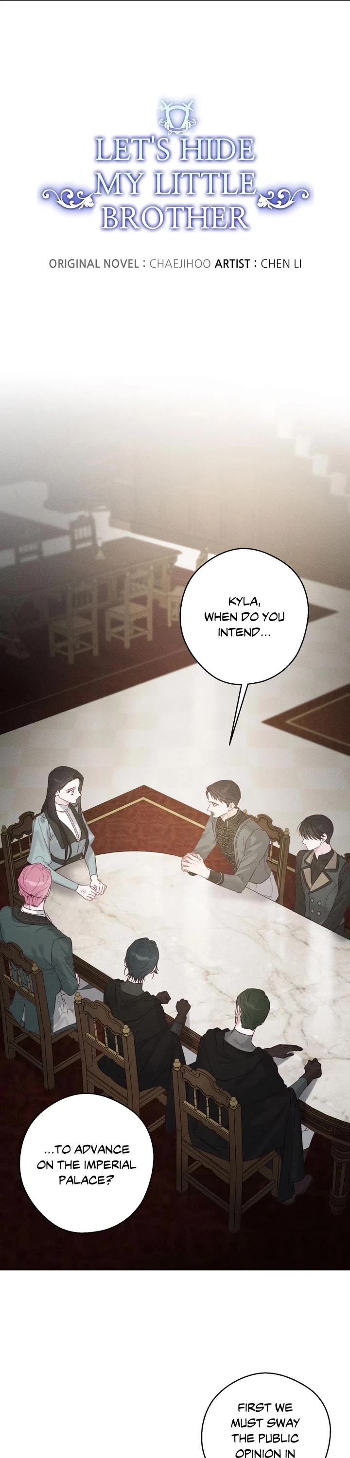 Let's Hide My Little Brother Chapter 101 page 1 - Chapter 101