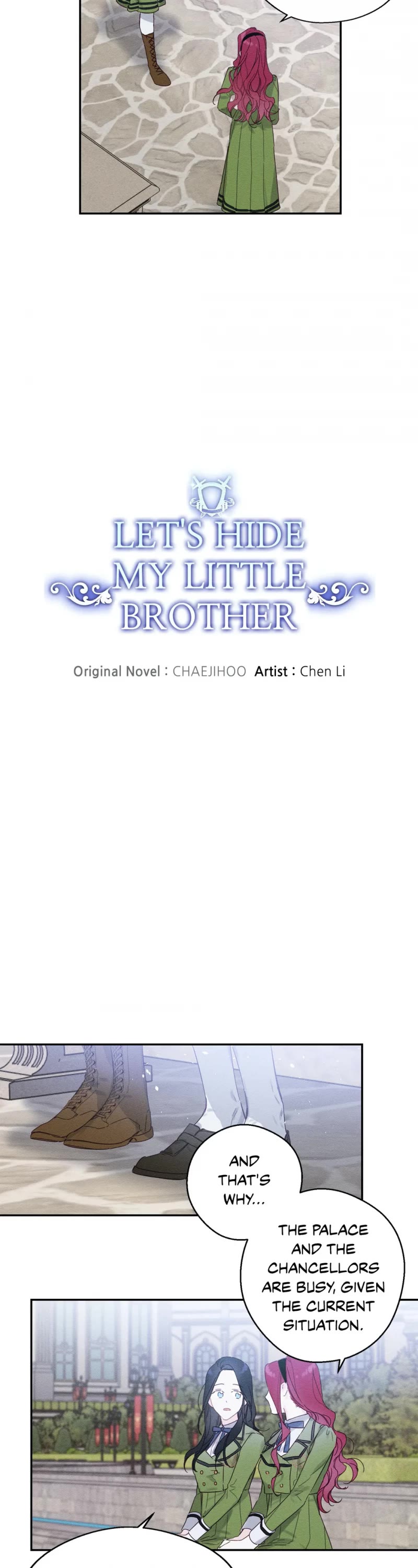 Let's Hide My Little Brother Chapter 14 page 3 - Chapter 14