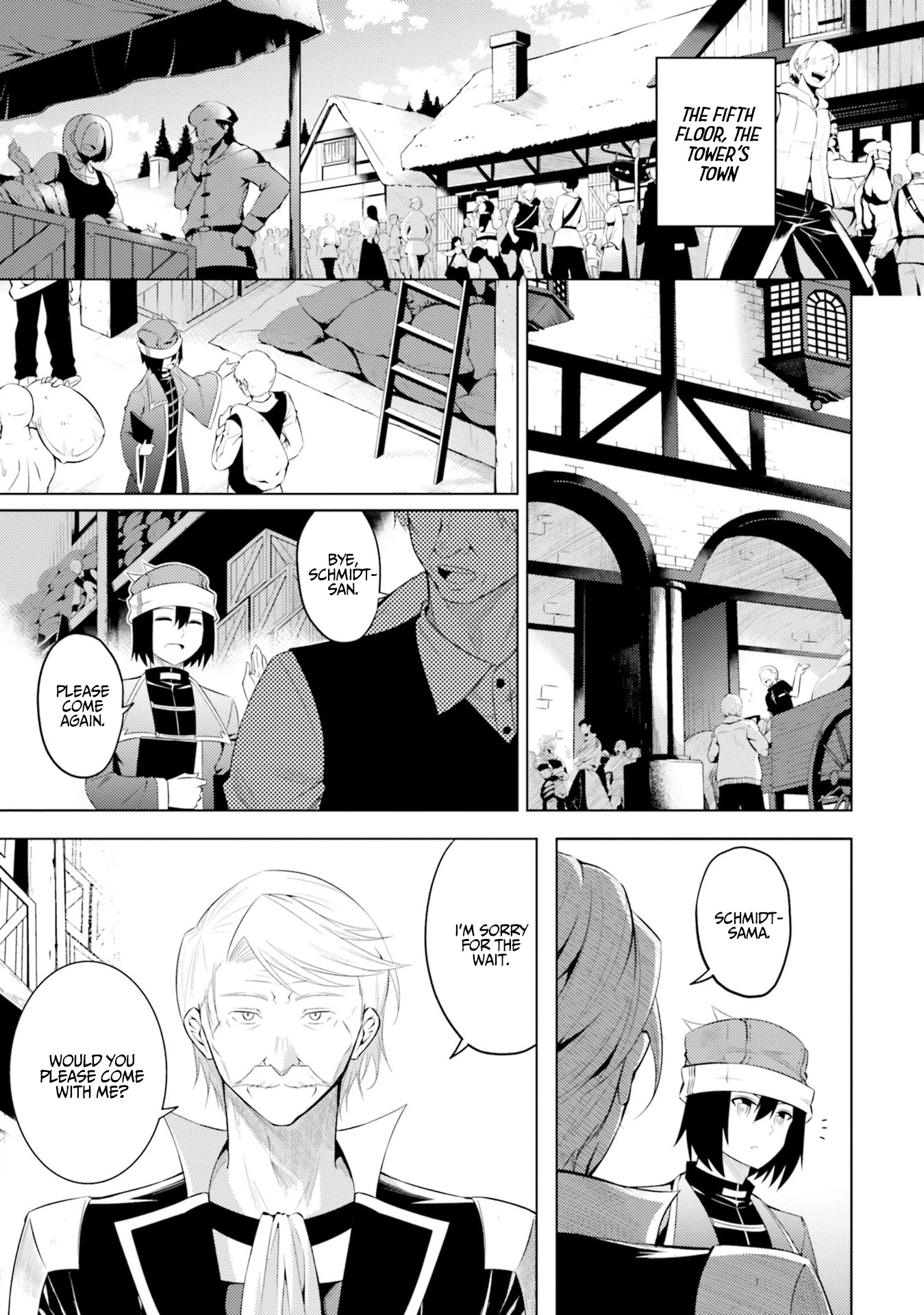 Let's Manage The Tower Chapter 10 page 10 - Chapter 10: The 10th Floor: The Discussion with Schmidt