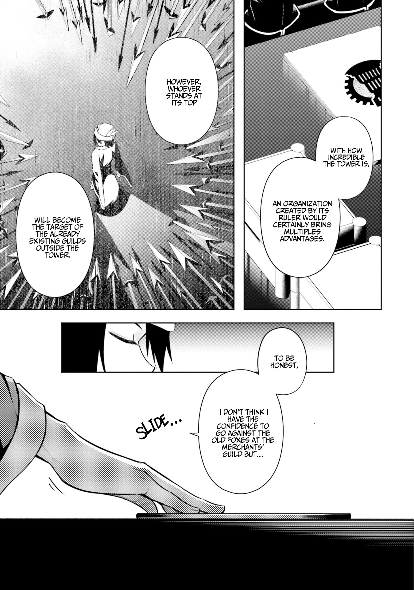 Let's Manage The Tower Chapter 10 page 22 - Chapter 10: The 10th Floor: The Discussion with Schmidt