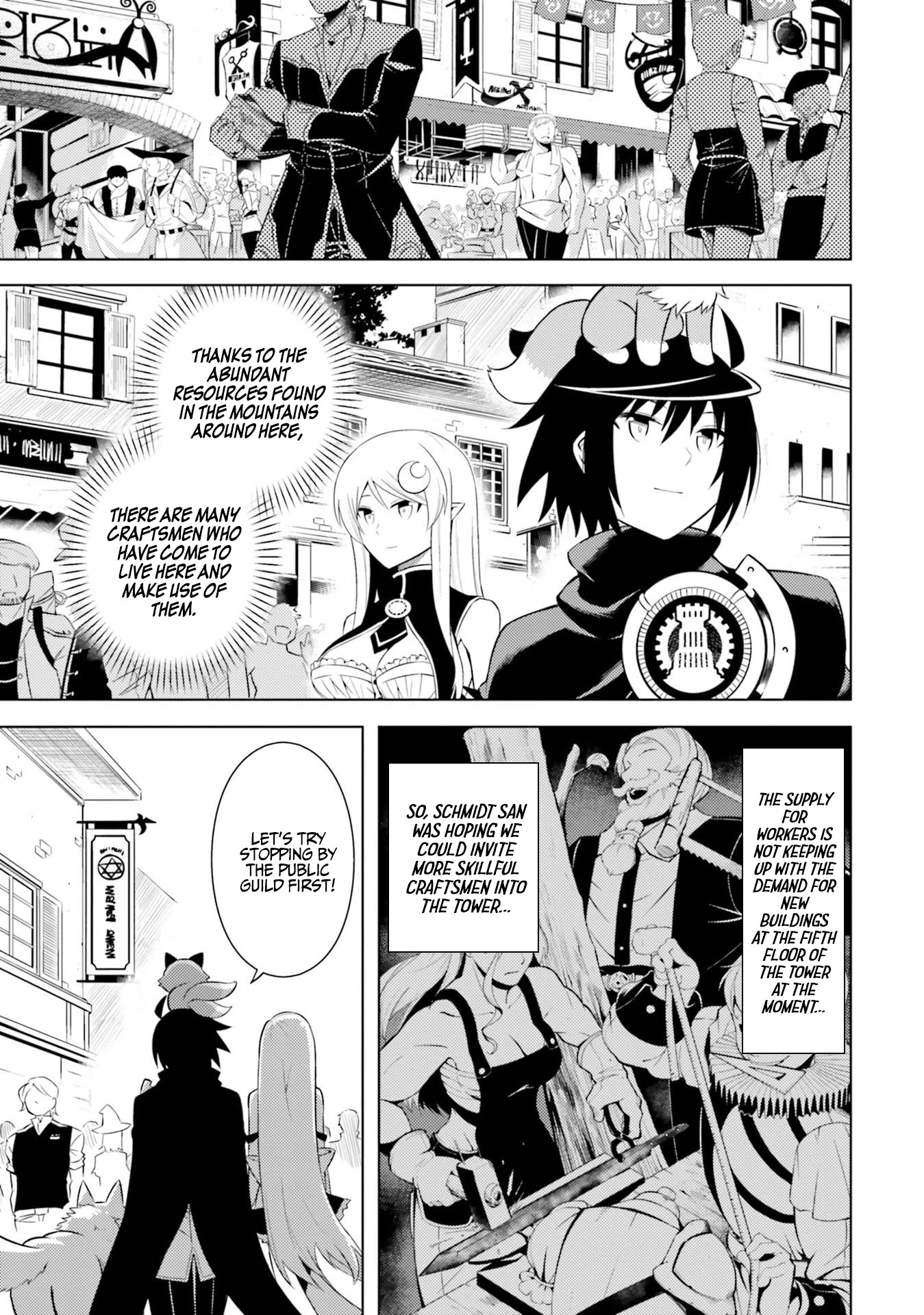 Let's Manage The Tower Chapter 11 page 16 - Chapter 11: The 11th Floor: The Craftsmen’s Town Nansen