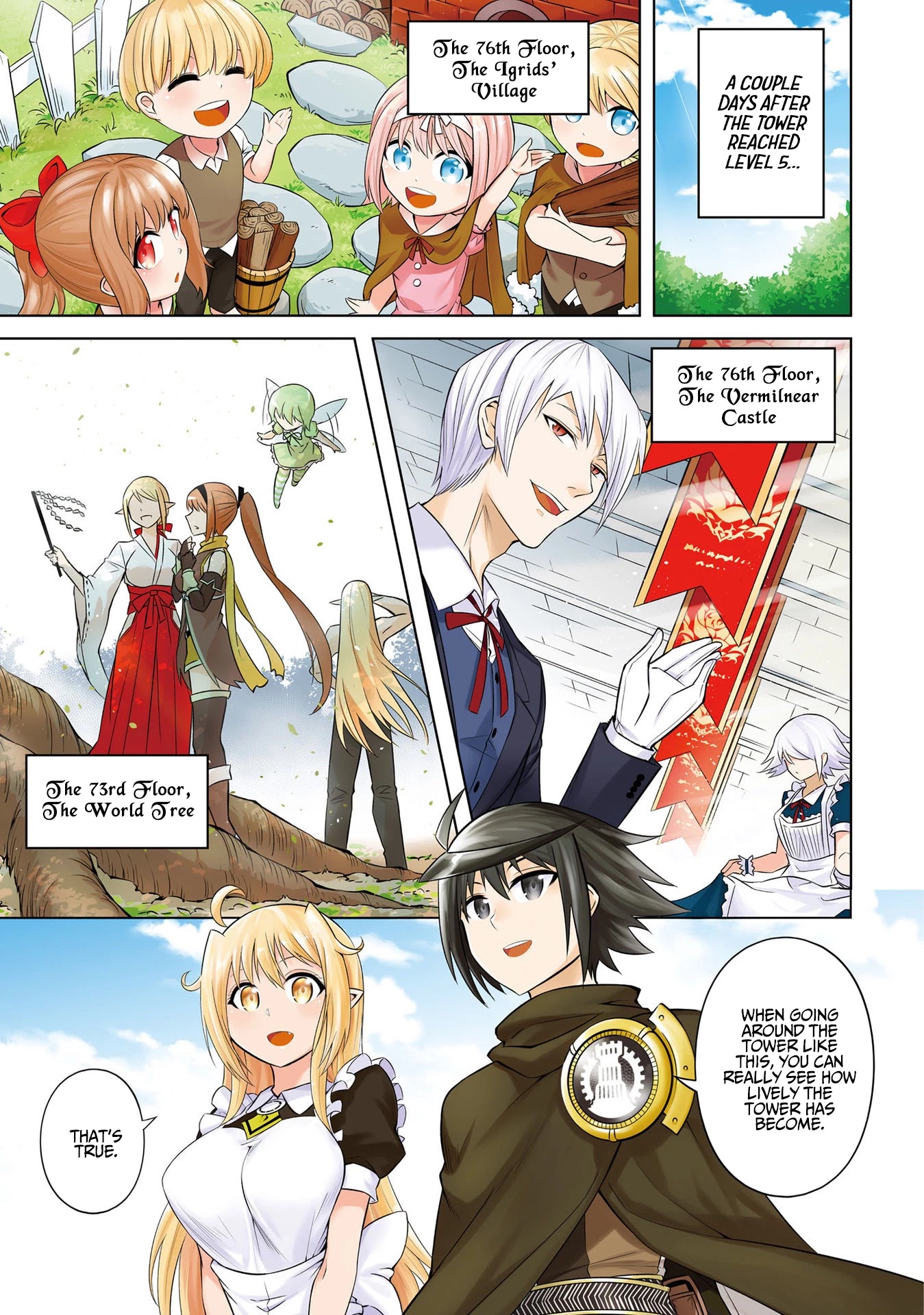 Let's Manage The Tower Chapter 14 page 3 - Chapter 14: The 14th Floor: The Addition of Transfer Gates