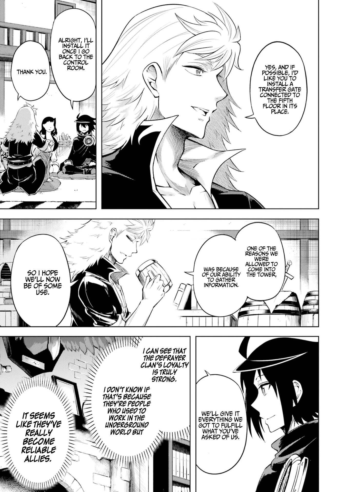 Let's Manage The Tower Chapter 20 page 22 - Chapter 20: The 20th Floor: The New Division Managers