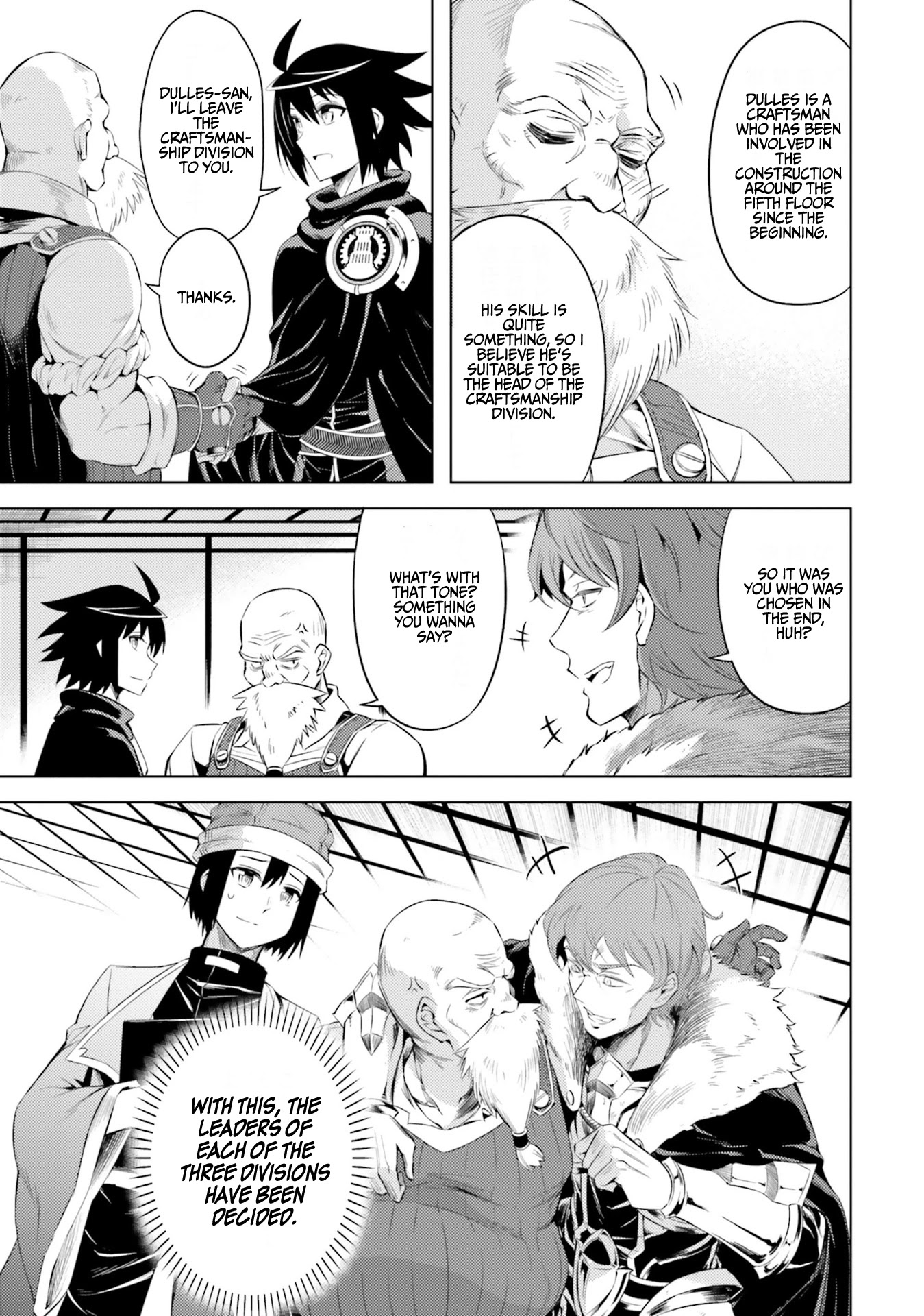 Let's Manage The Tower Chapter 20 page 35 - Chapter 20: The 20th Floor: The New Division Managers