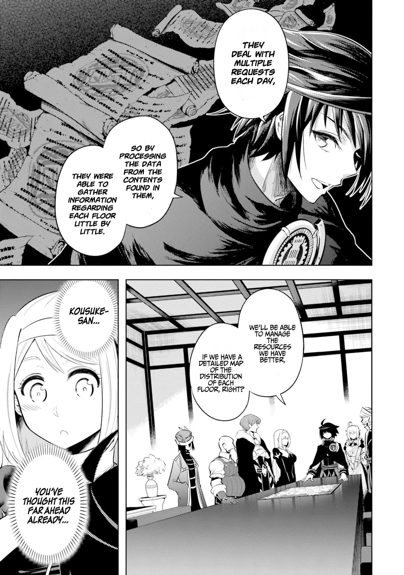 Let's Manage The Tower Chapter 20 page 37 - Chapter 20: The 20th Floor: The New Division Managers