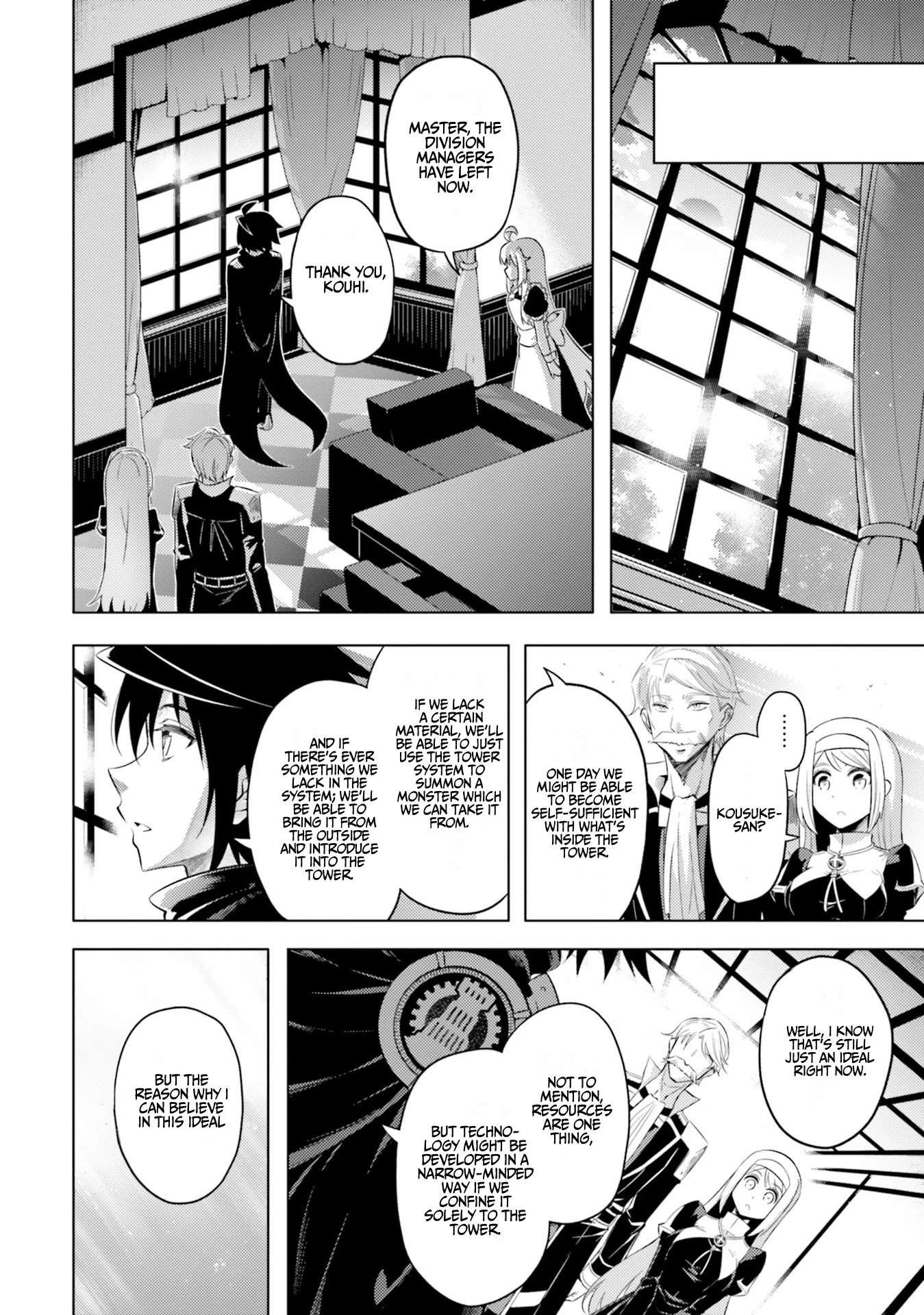 Let's Manage The Tower Chapter 20 page 38 - Chapter 20: The 20th Floor: The New Division Managers