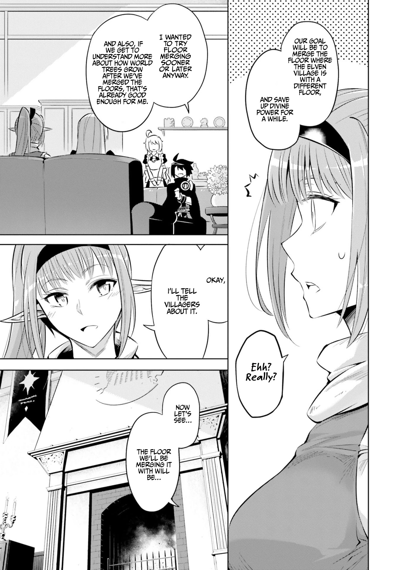 Let's Manage The Tower Chapter 22 page 14 - Chapter 22: The 22nd Floor: Floor Merging