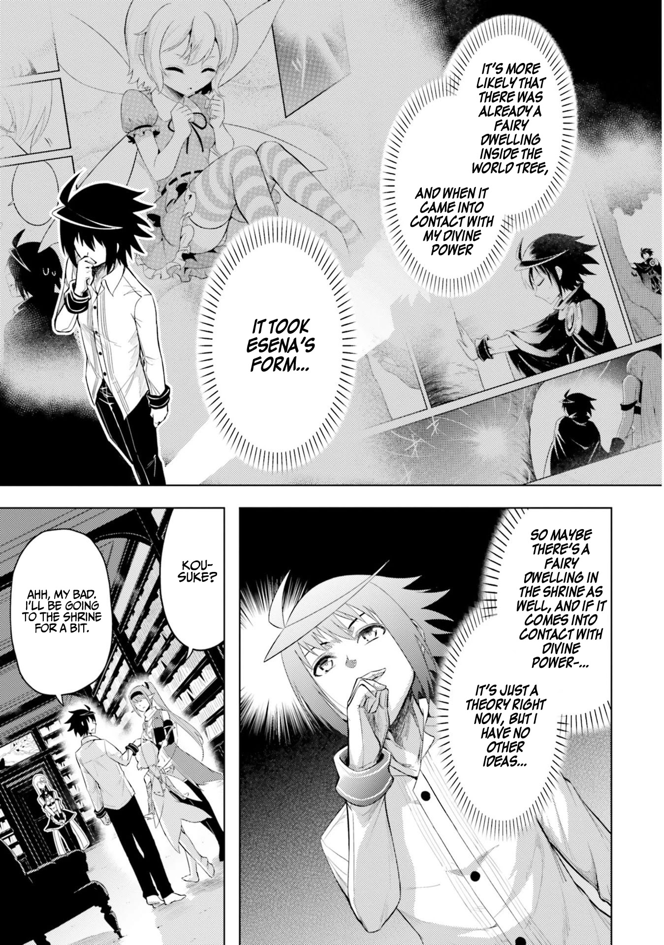 Let's Manage The Tower Chapter 24 page 22 - Chapter 24: The 24th Floor: Divine Power Studies