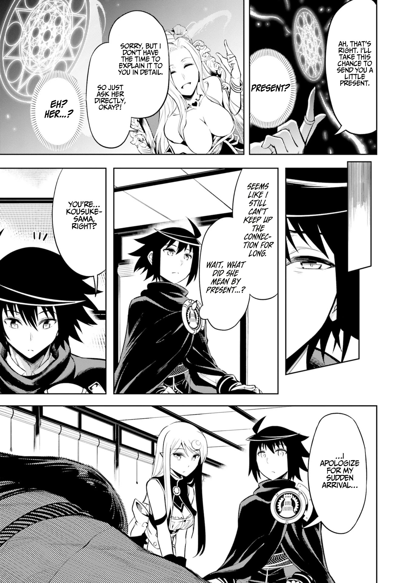 Let's Manage The Tower Chapter 24 page 32 - Chapter 24: The 24th Floor: Divine Power Studies