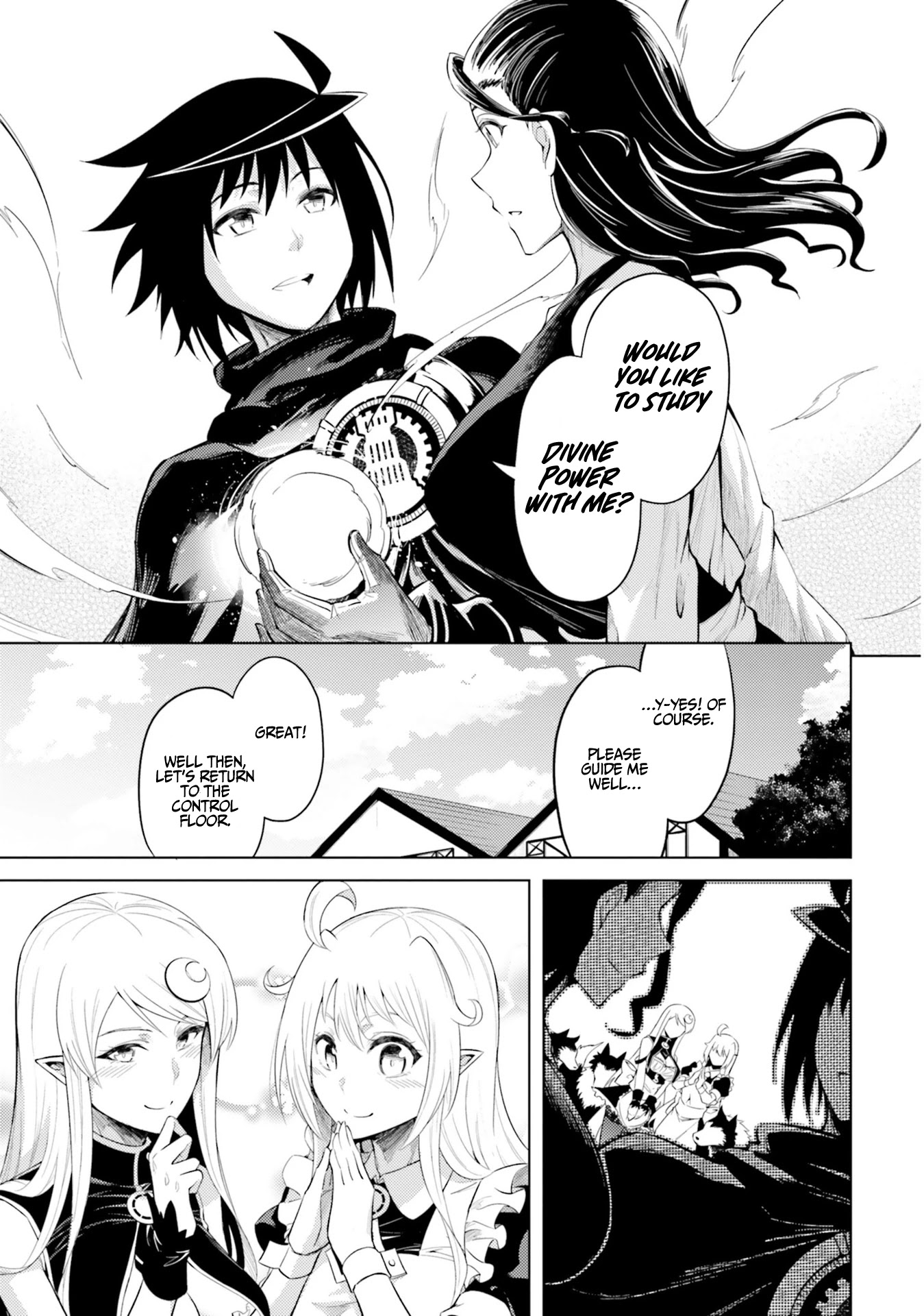 Let's Manage The Tower Chapter 24 page 8 - Chapter 24: The 24th Floor: Divine Power Studies