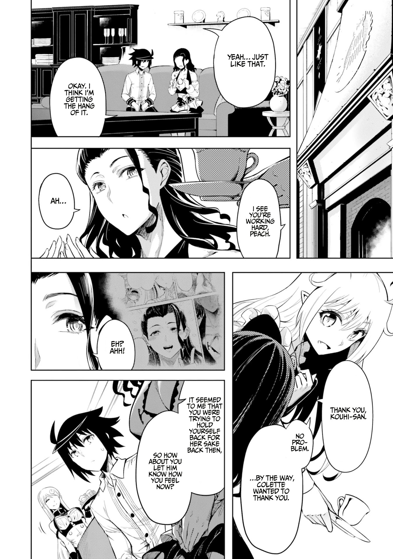 Let's Manage The Tower Chapter 24 page 9 - Chapter 24: The 24th Floor: Divine Power Studies
