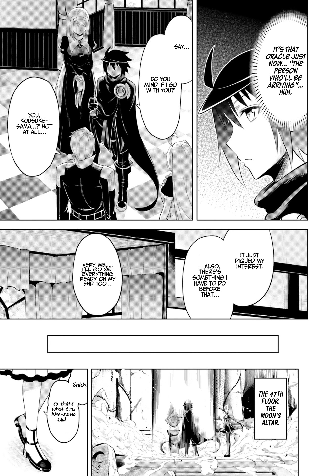 Let's Manage The Tower Chapter 26 page 18 - Chapter 26: The 26th Floor: The Worrying Oracle