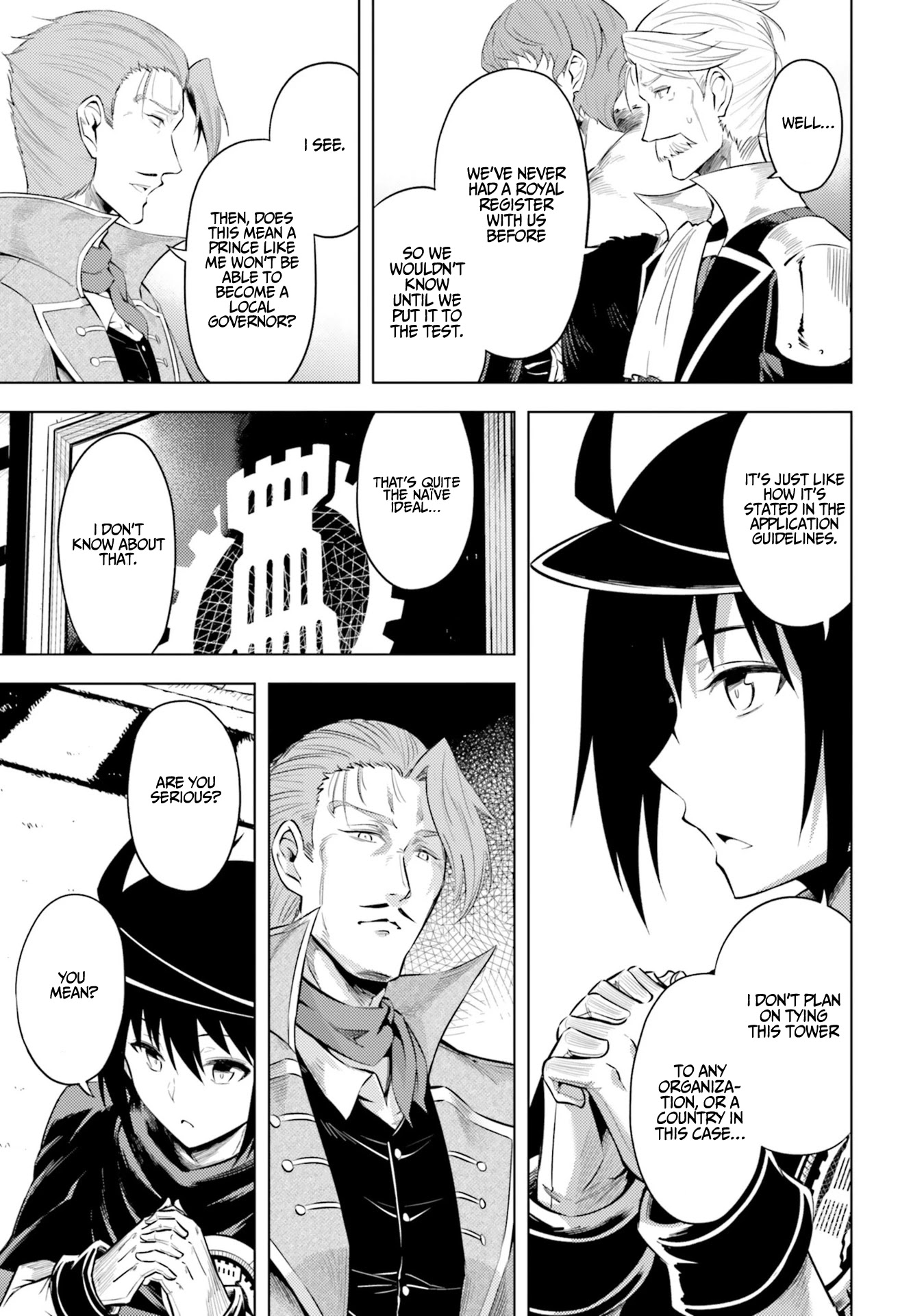 Let's Manage The Tower Chapter 26 page 28 - Chapter 26: The 26th Floor: The Worrying Oracle