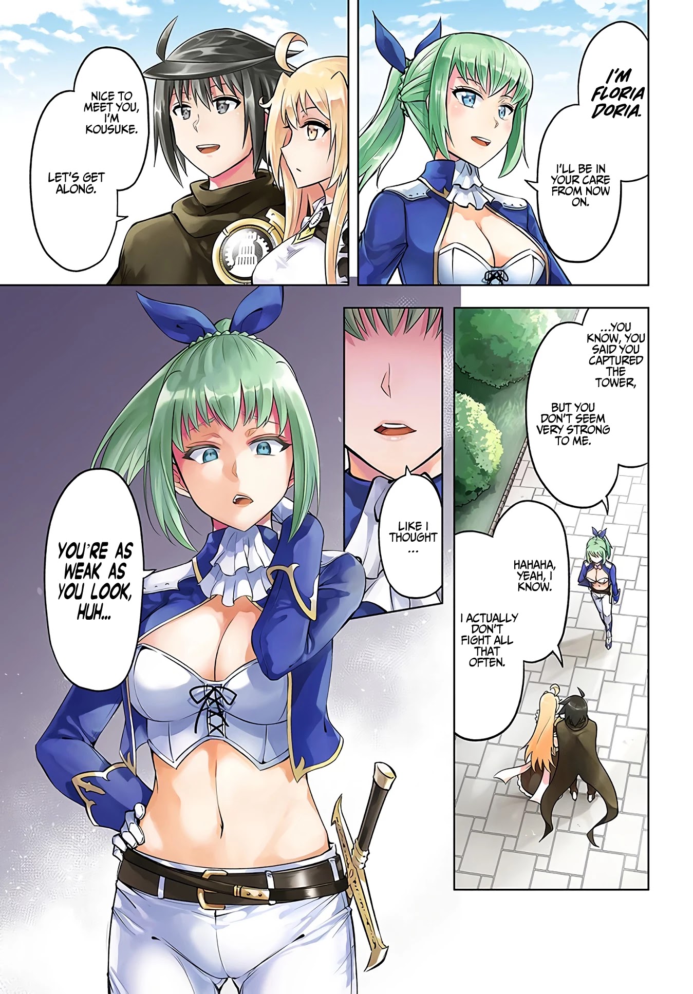 Let's Manage The Tower Chapter 27 page 2 - Chapter 27: The 27th Floor: Floria Doria