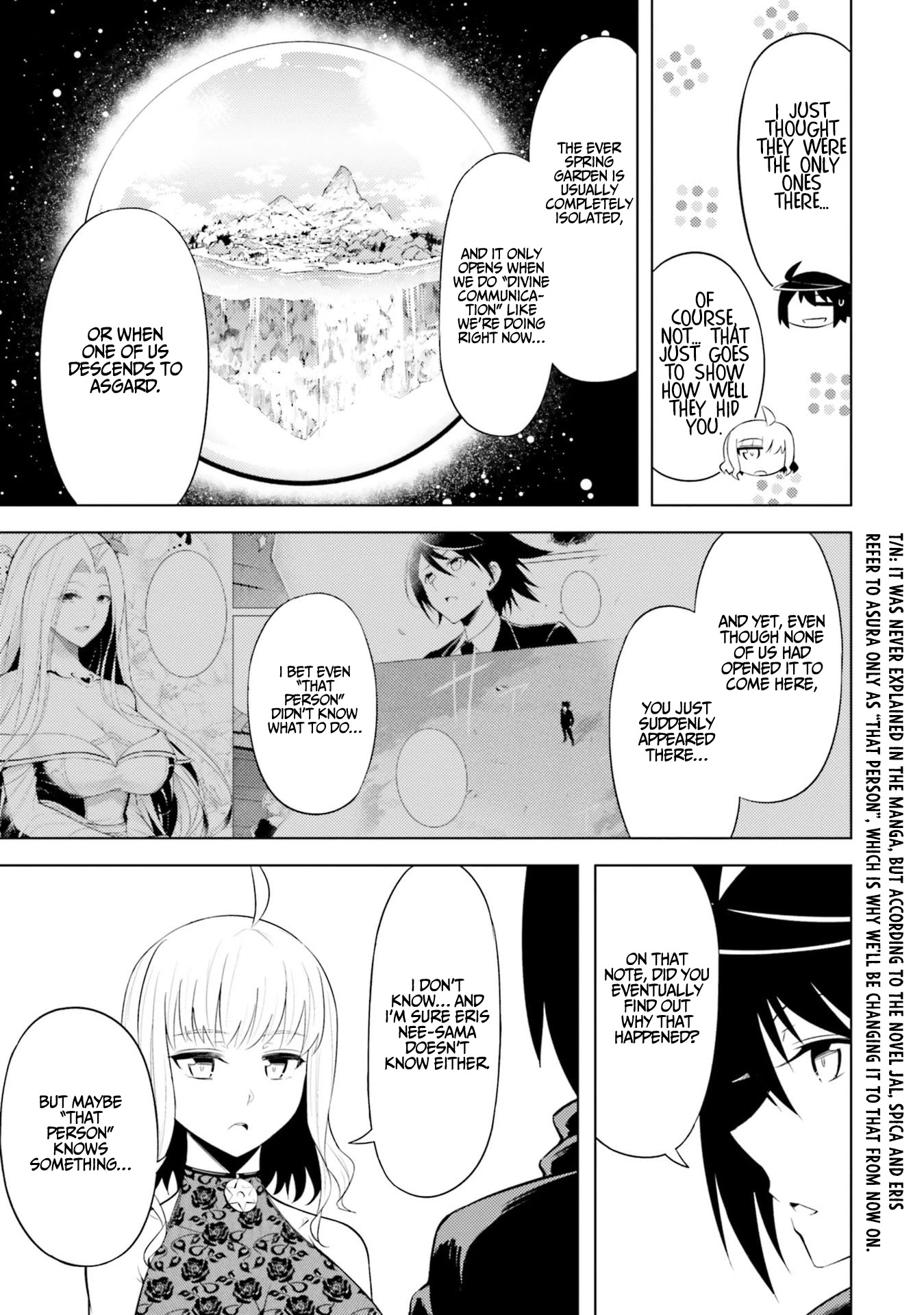 Let's Manage The Tower Chapter 30 page 22 - Chapter 30: The 30th Floor: The Spica God