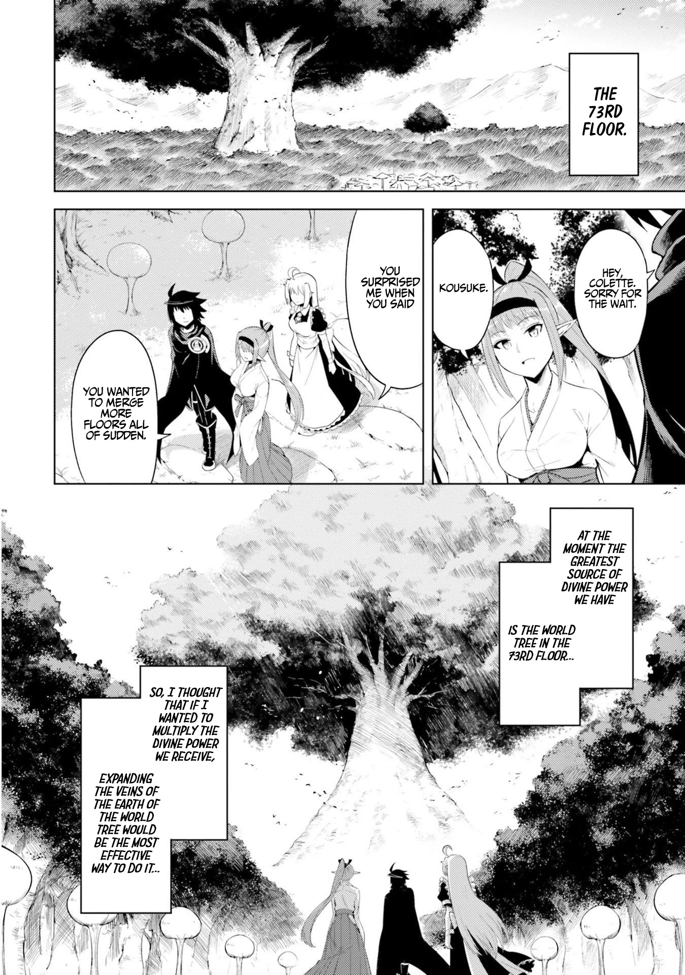Let's Manage The Tower Chapter 30 page 39 - Chapter 30: The 30th Floor: The Spica God