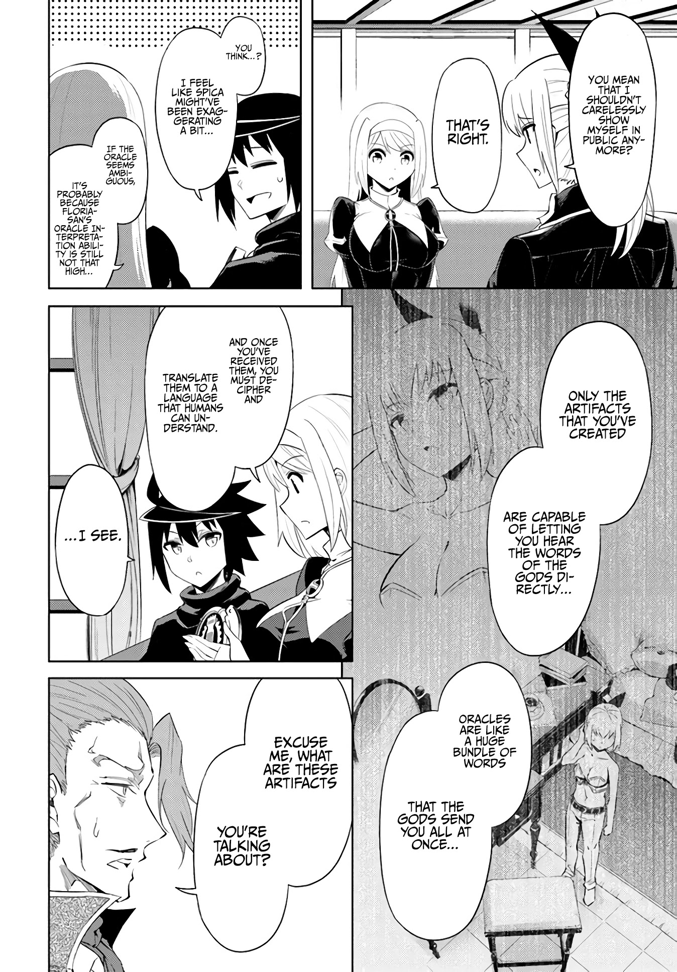 Let's Manage The Tower Chapter 33 page 13 - Chapter 33: The 33rd Floor: The Troubling Oracle