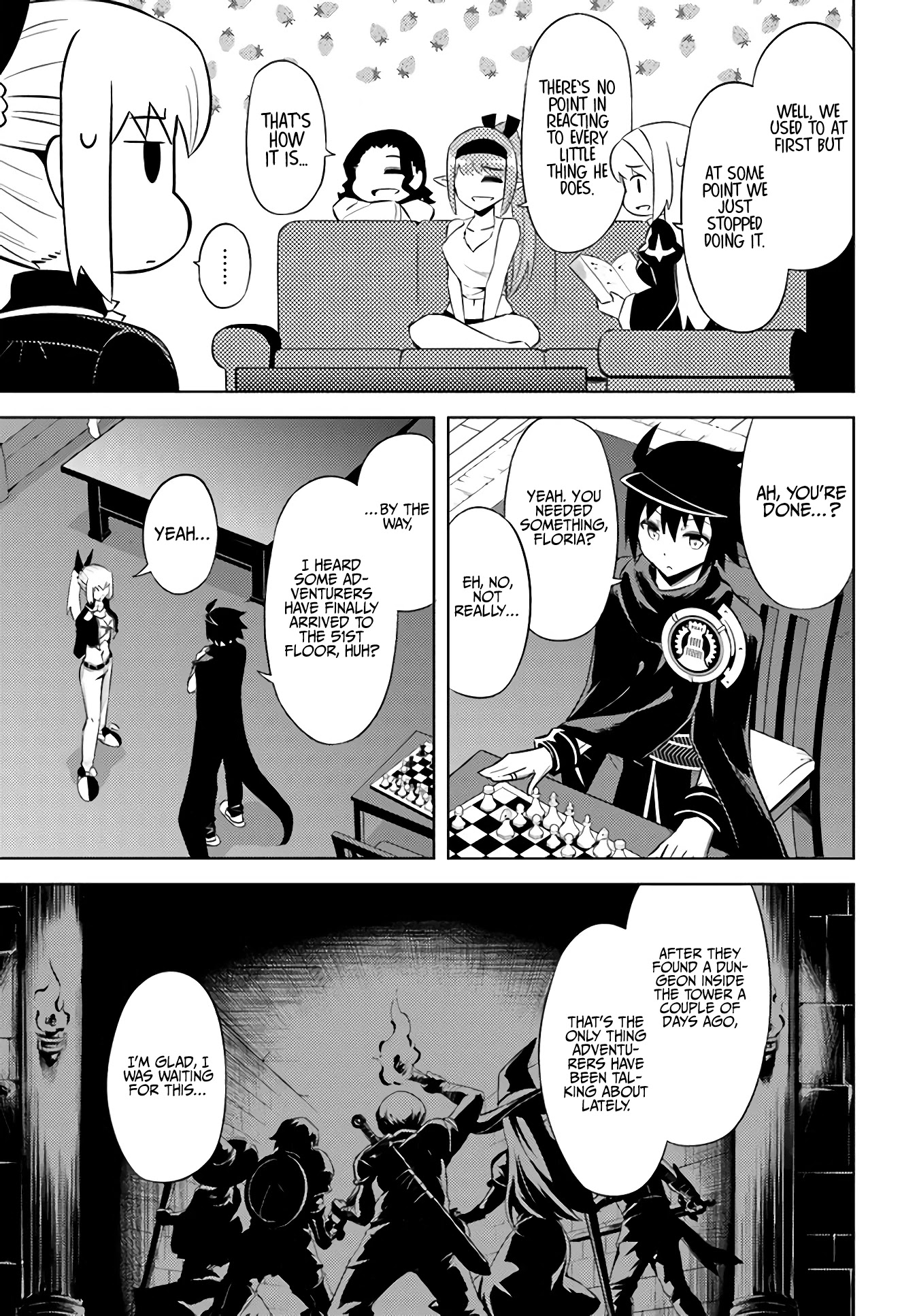 Let's Manage The Tower Chapter 33 page 28 - Chapter 33: The 33rd Floor: The Troubling Oracle
