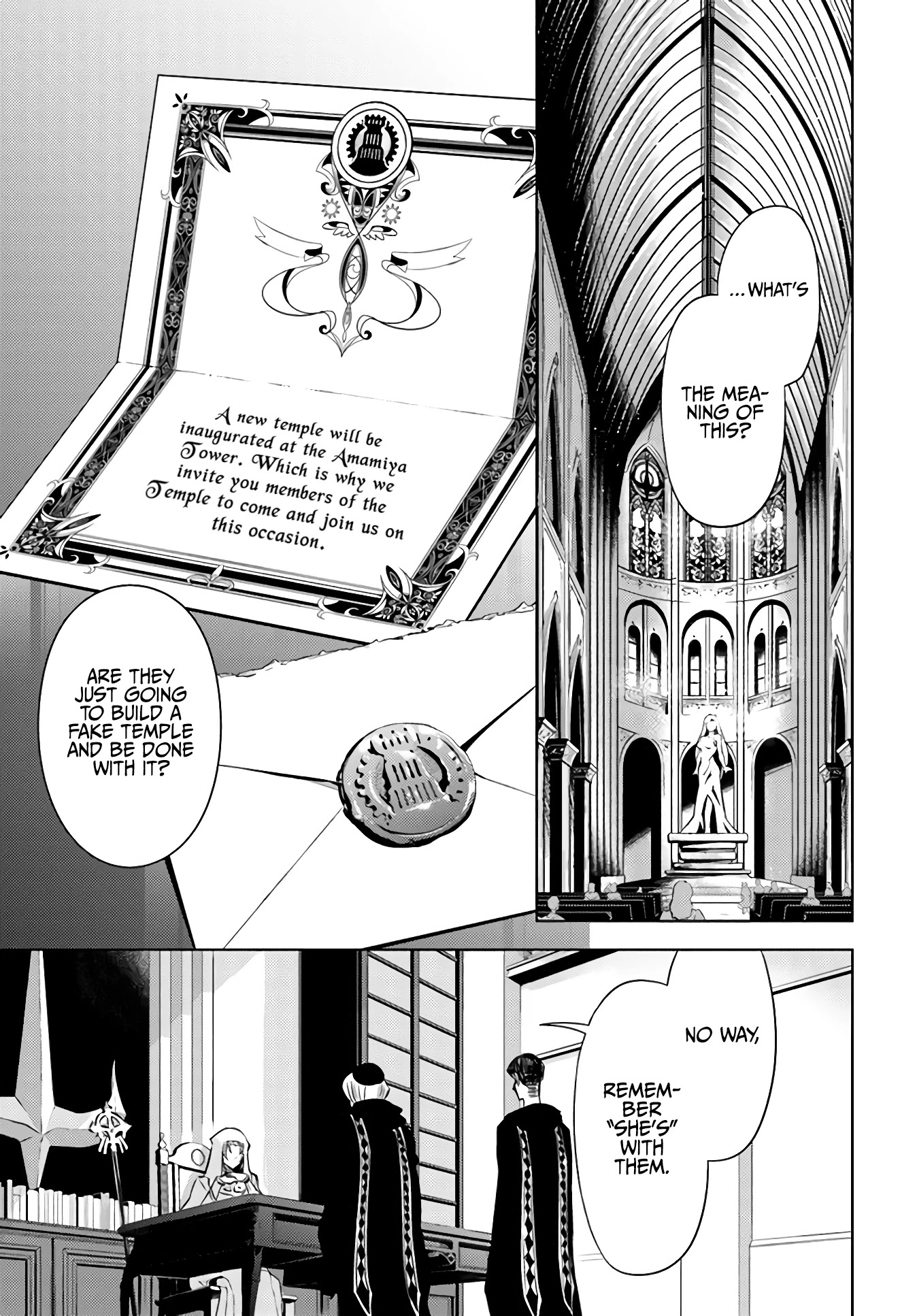Let's Manage The Tower Chapter 33 page 32 - Chapter 33: The 33rd Floor: The Troubling Oracle